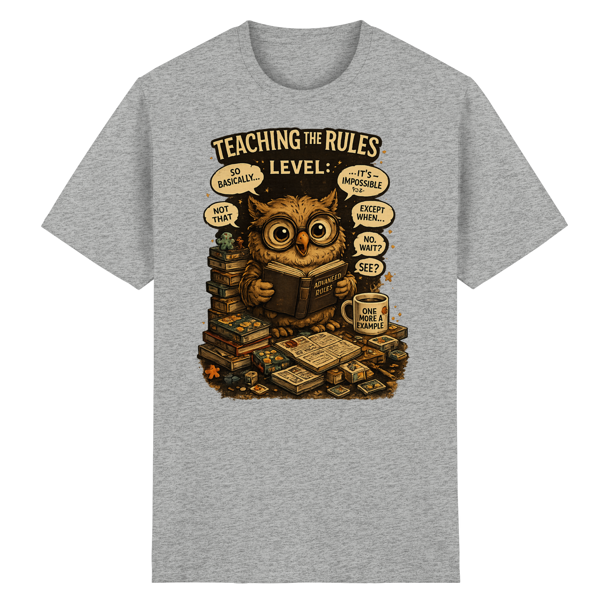 Teaching The Rules - Heavy Cotton T-Shirt