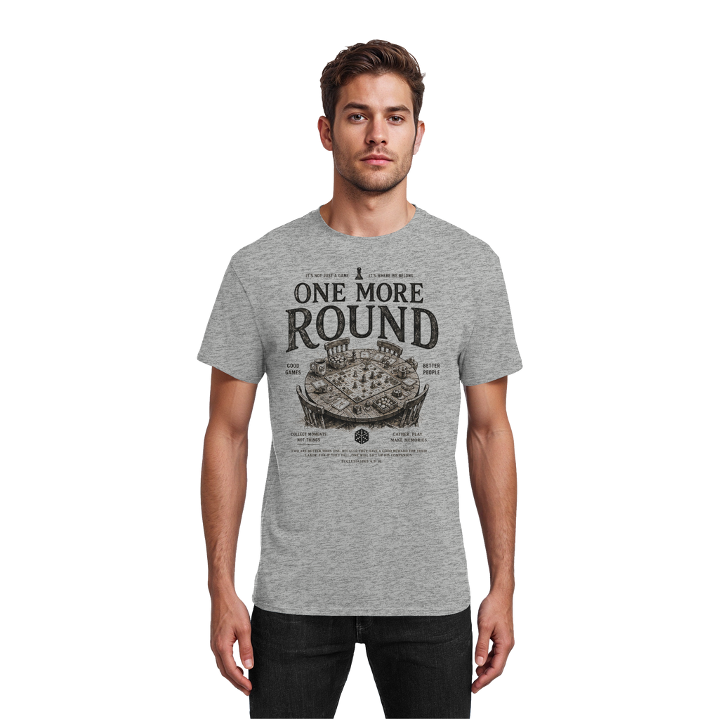 One More Round - Heavy Cotton T-Shirt