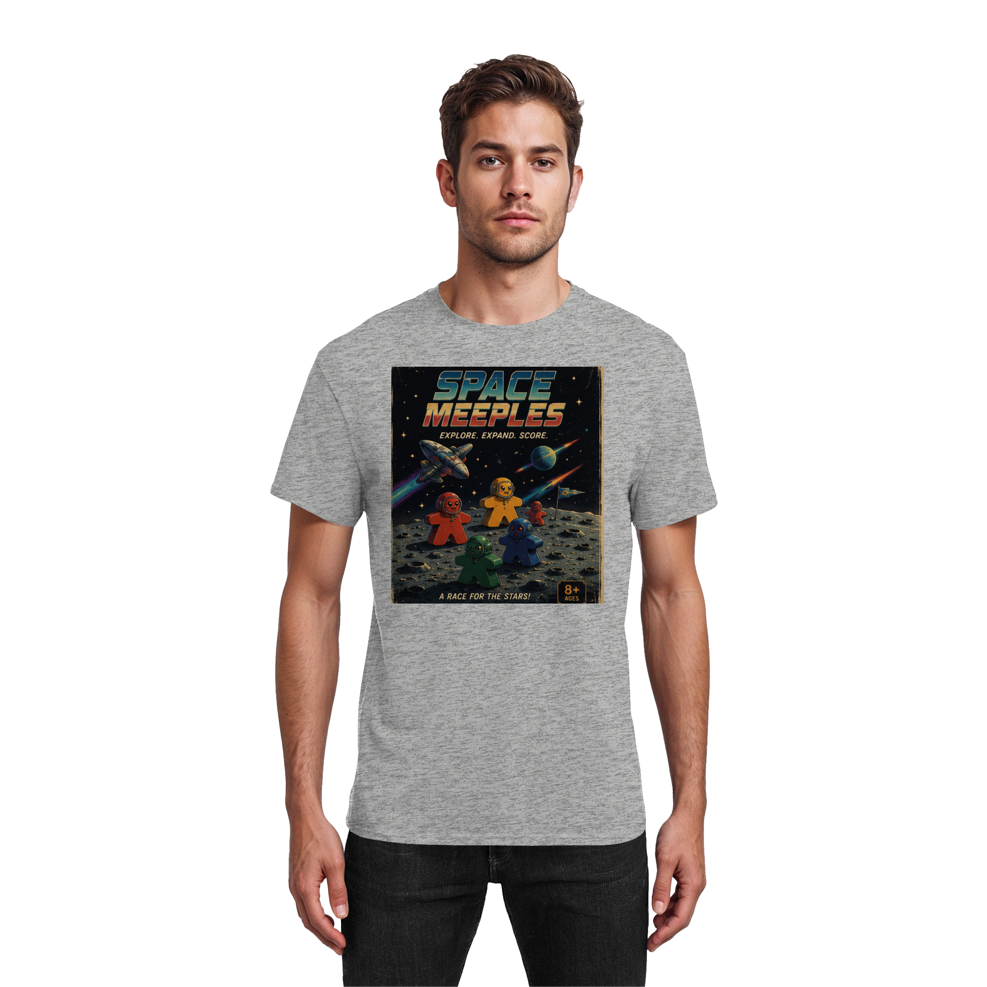 Space Maples - Heavy Cotton T-Shirt