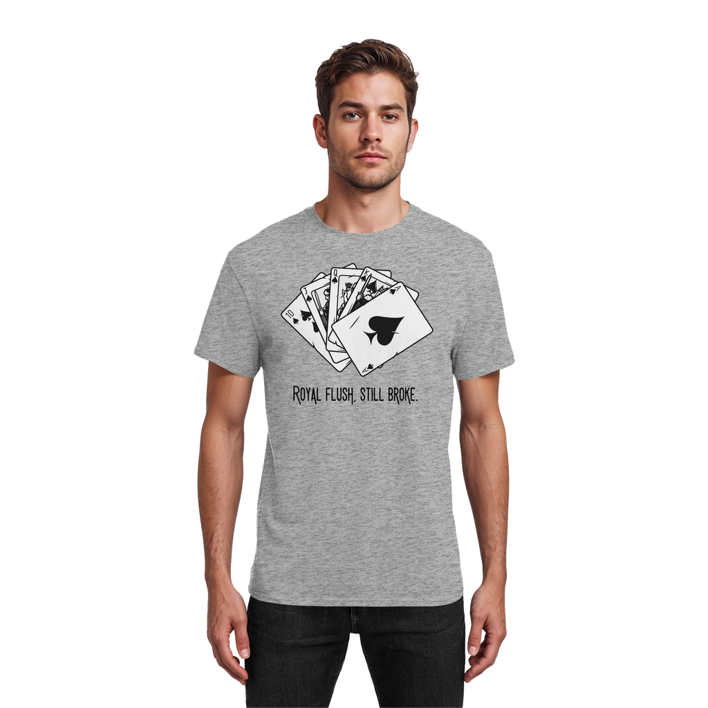 Ace Up My Sleeve - Heavy Cotton T-Shirt
