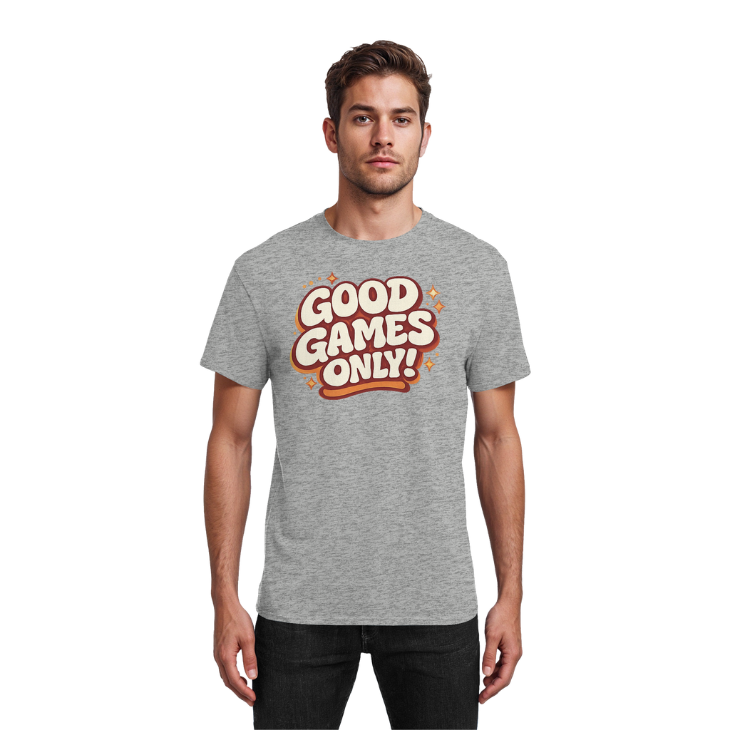 Good Games Only! - Heavy Cotton T-Shirt