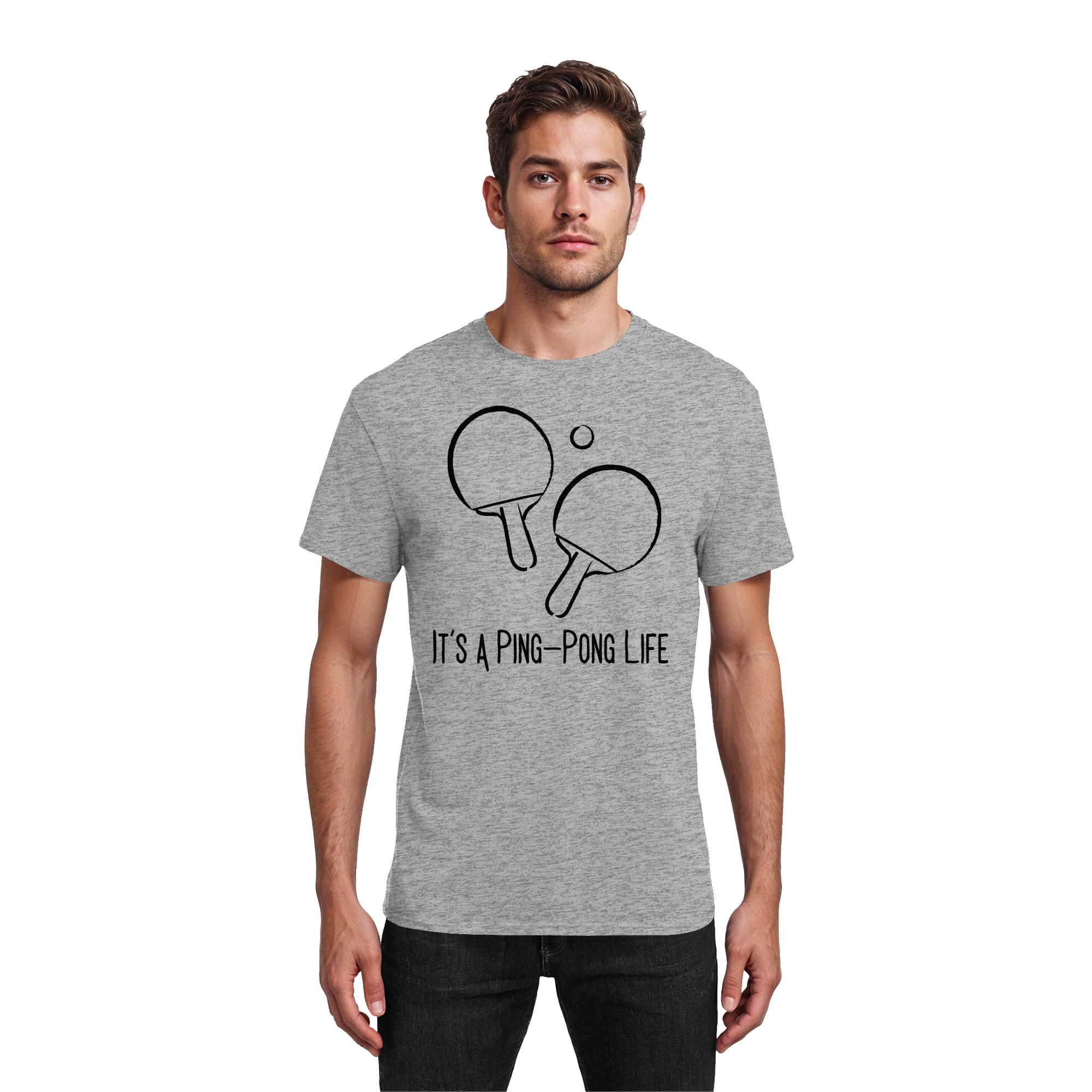 It's a Ping-Pong Life - Heavy Cotton T-Shirt