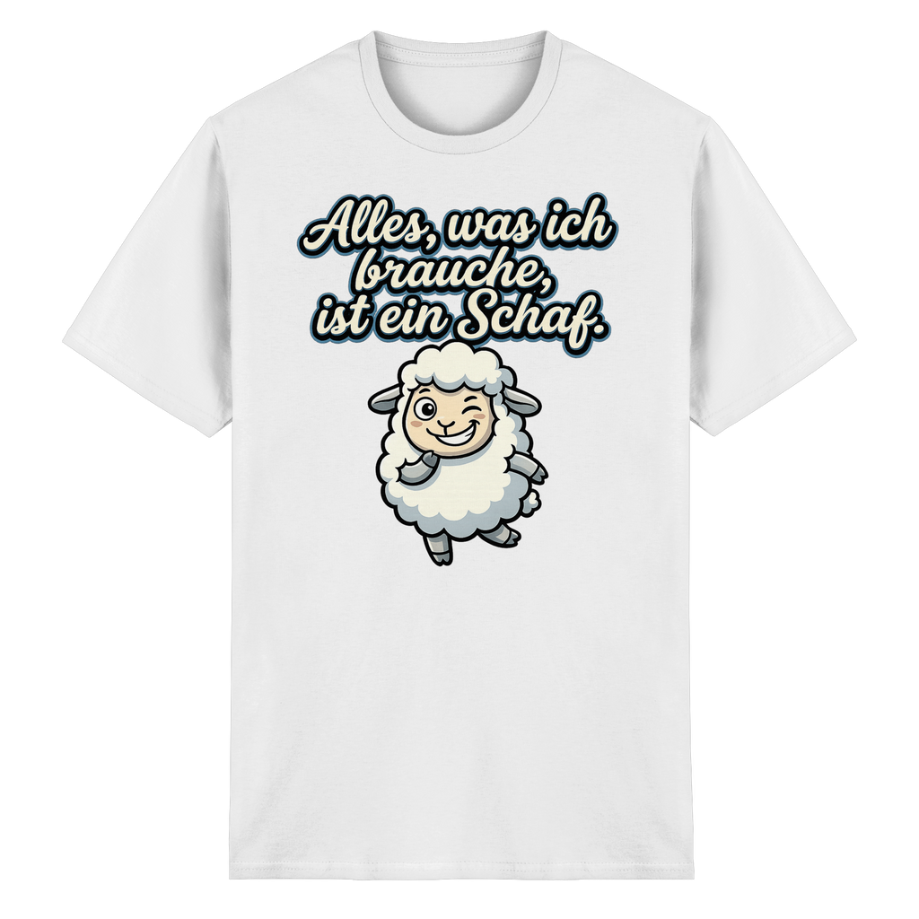 Alles, was ich brauche, ist ein Schaf!  - Heavy Cotton T-Shirt