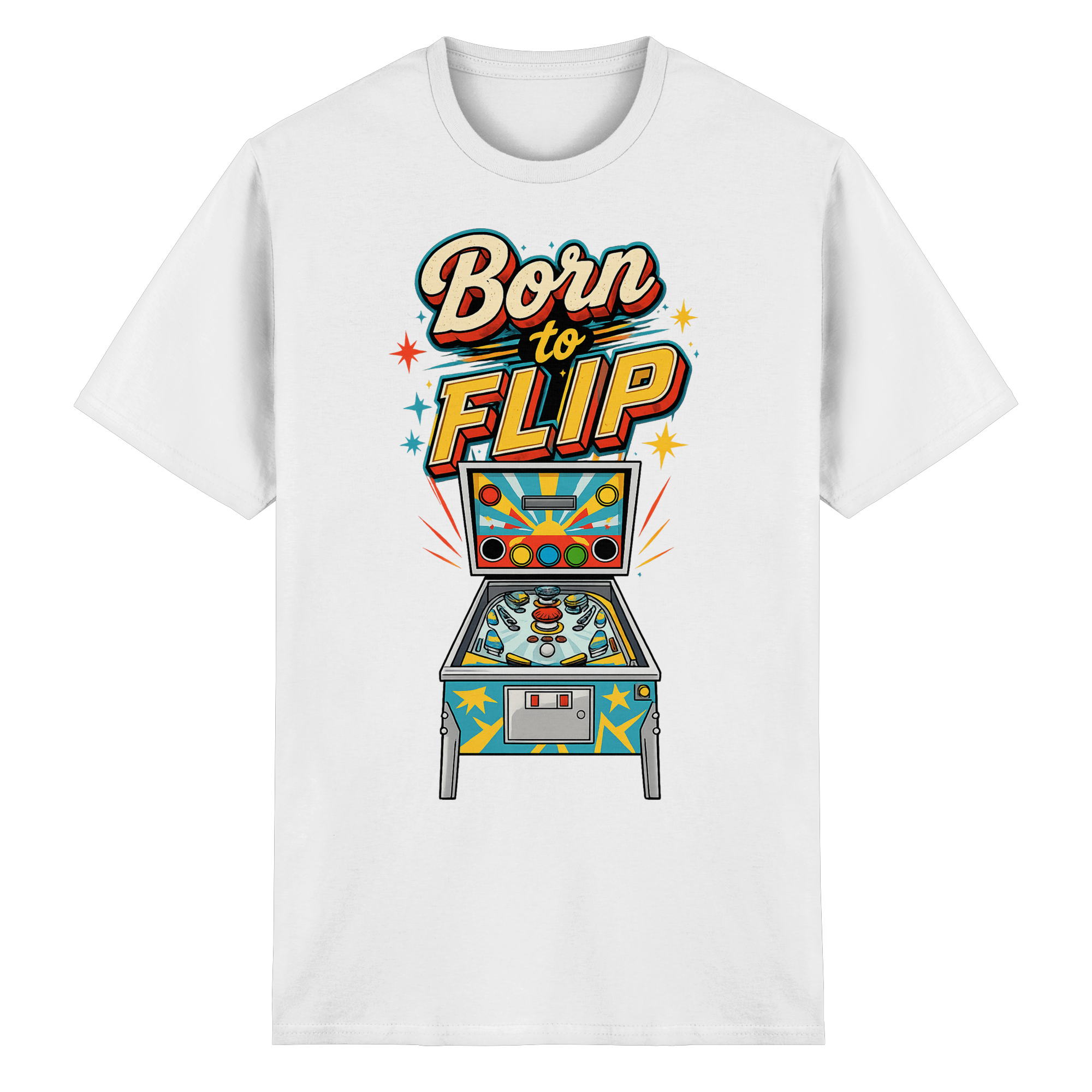 Born to Flip - Heavy Cotton T-Shirt