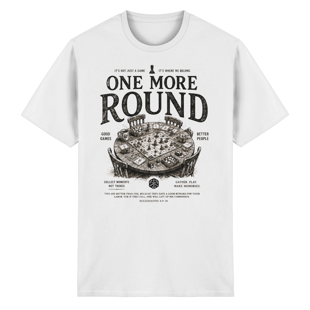 One More Round - Heavy Cotton T-Shirt