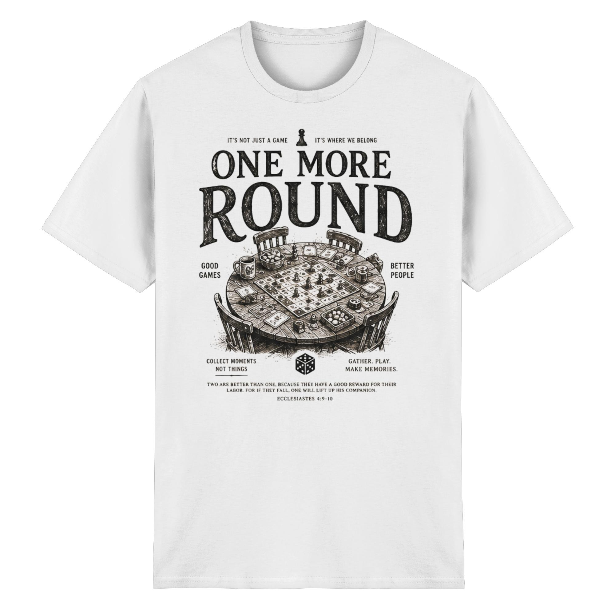 One More Round - Heavy Cotton T-Shirt