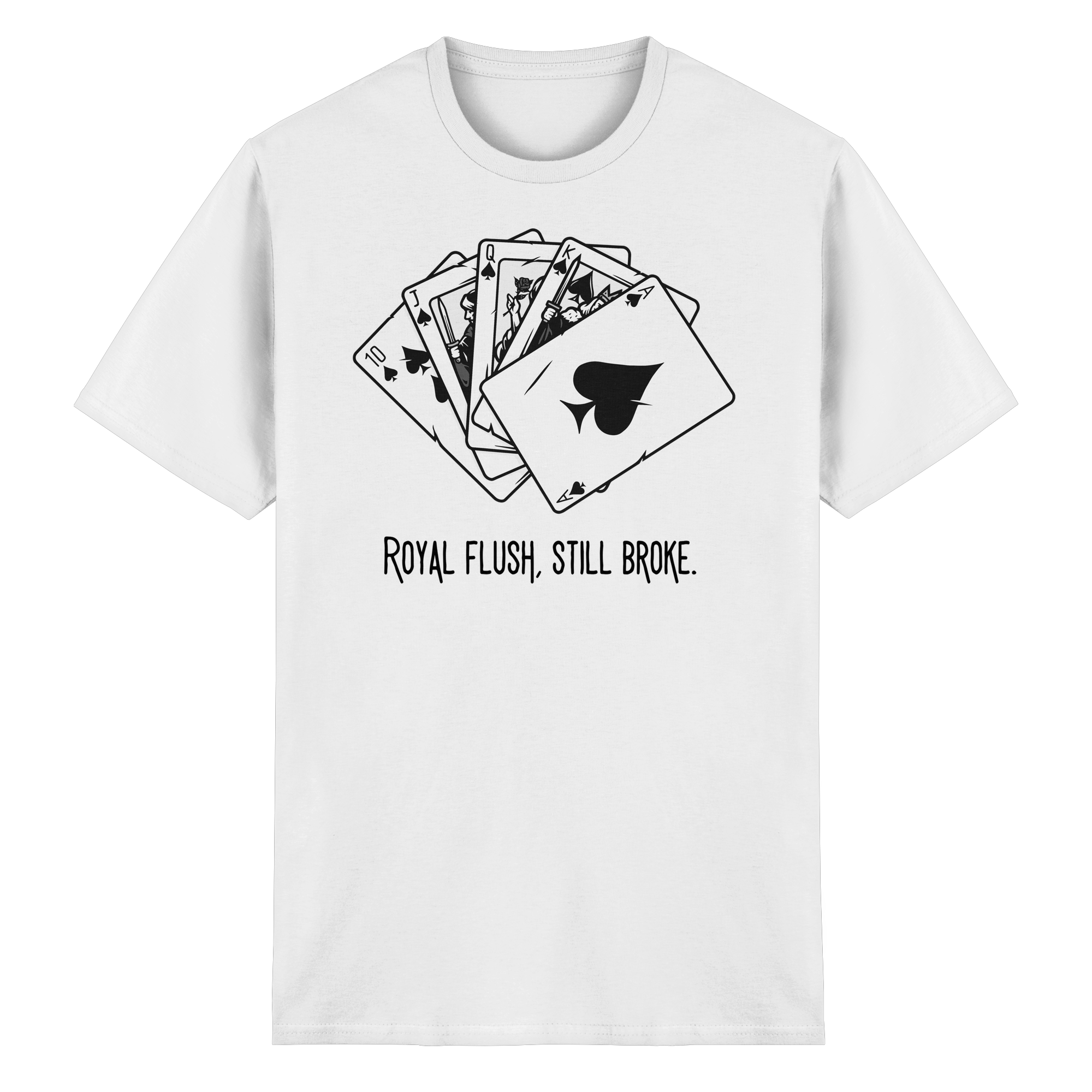 Ace Up My Sleeve - Heavy Cotton T-Shirt
