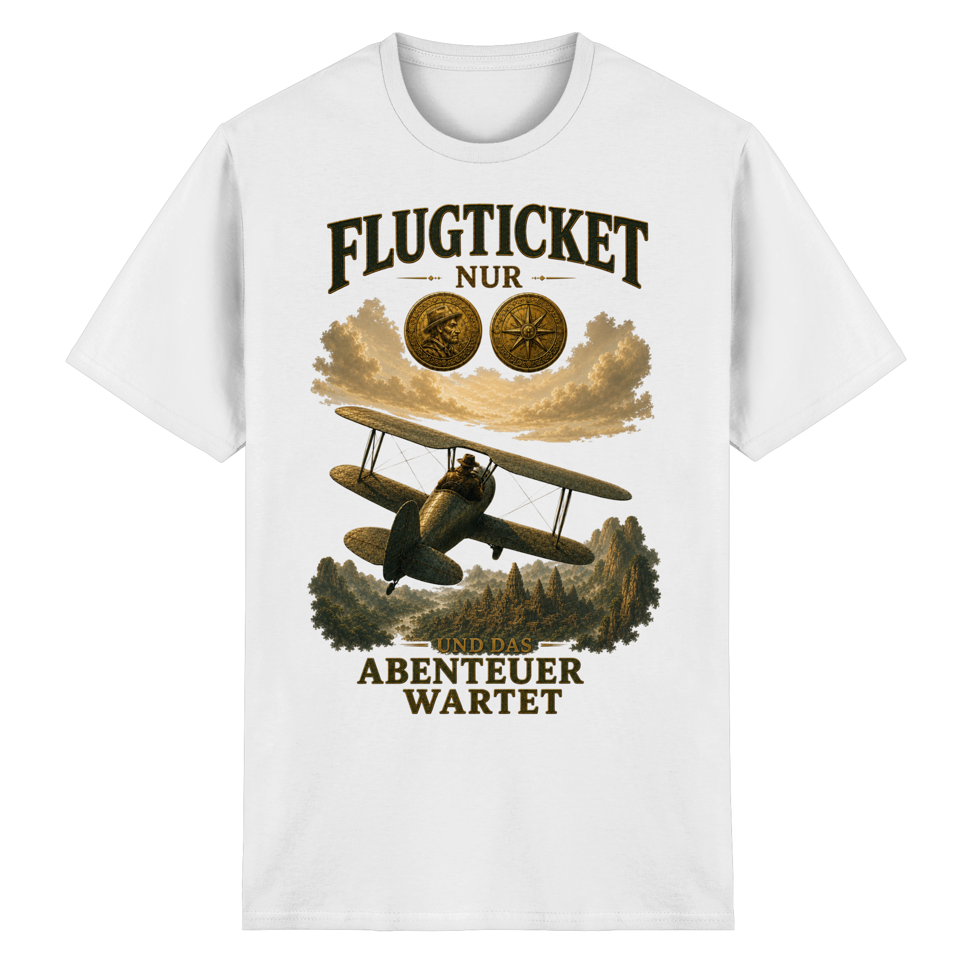 Adventure Ticket - Heavy Cotton T-Shirt