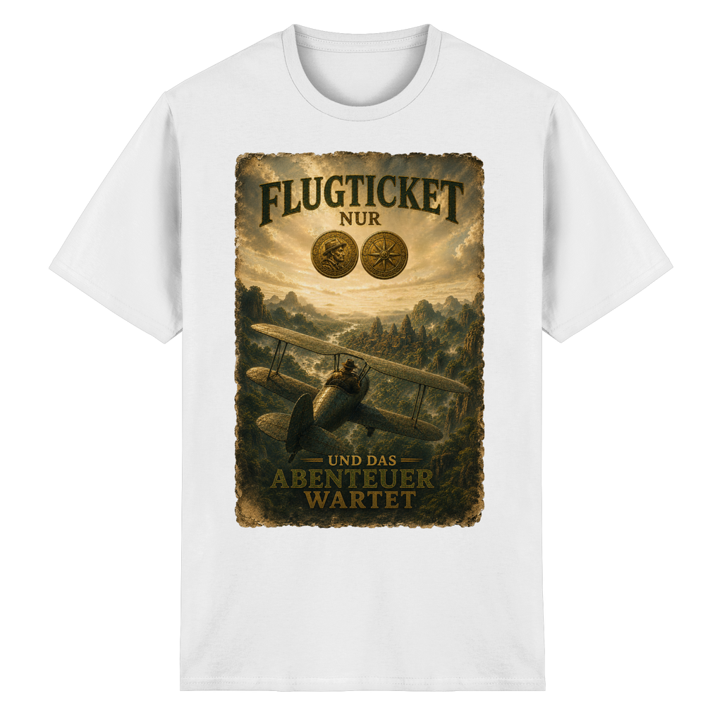 Adventure Ticket - Heavy Cotton T-Shirt