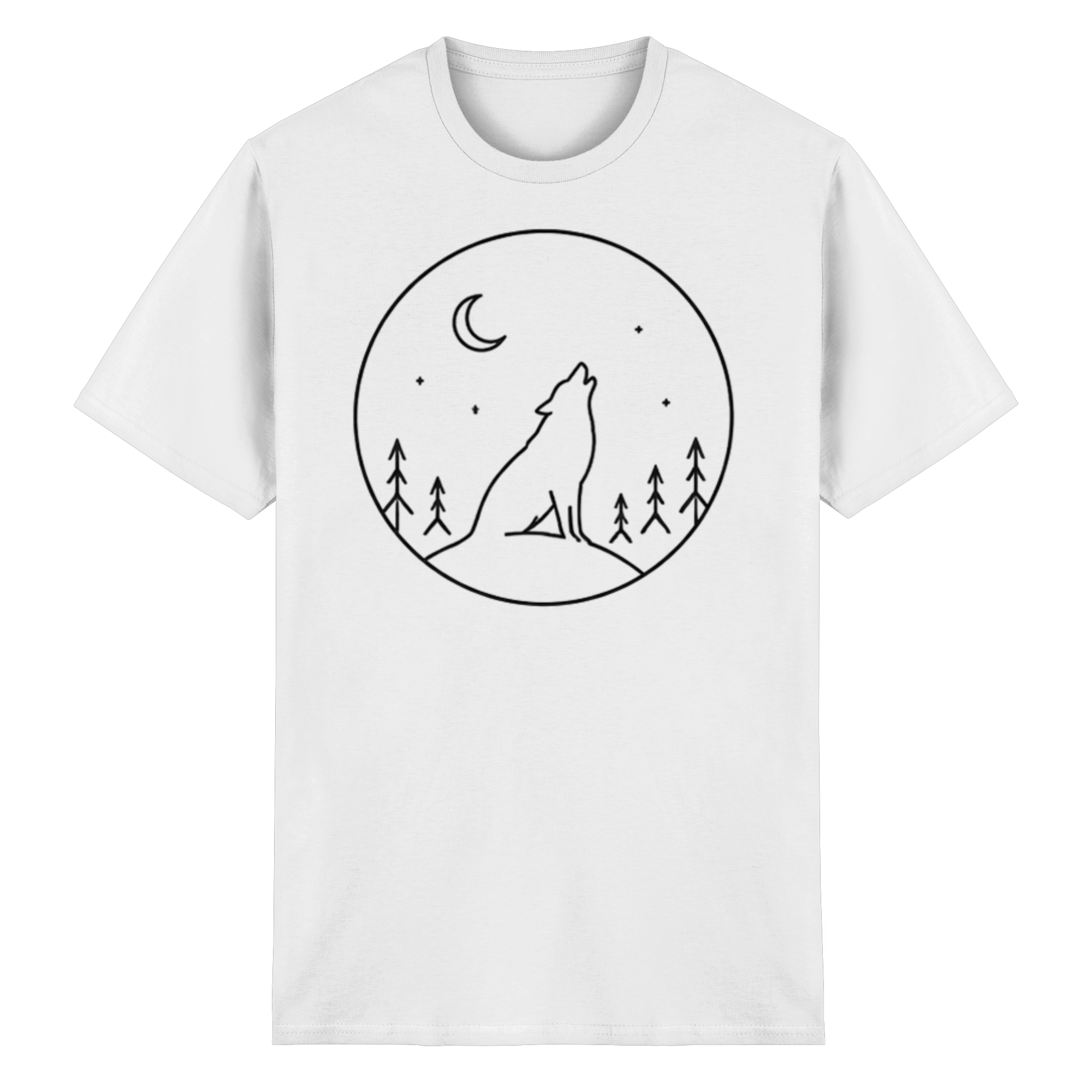 Die Nacht beginnt. - Heavy Cotton T-Shirt