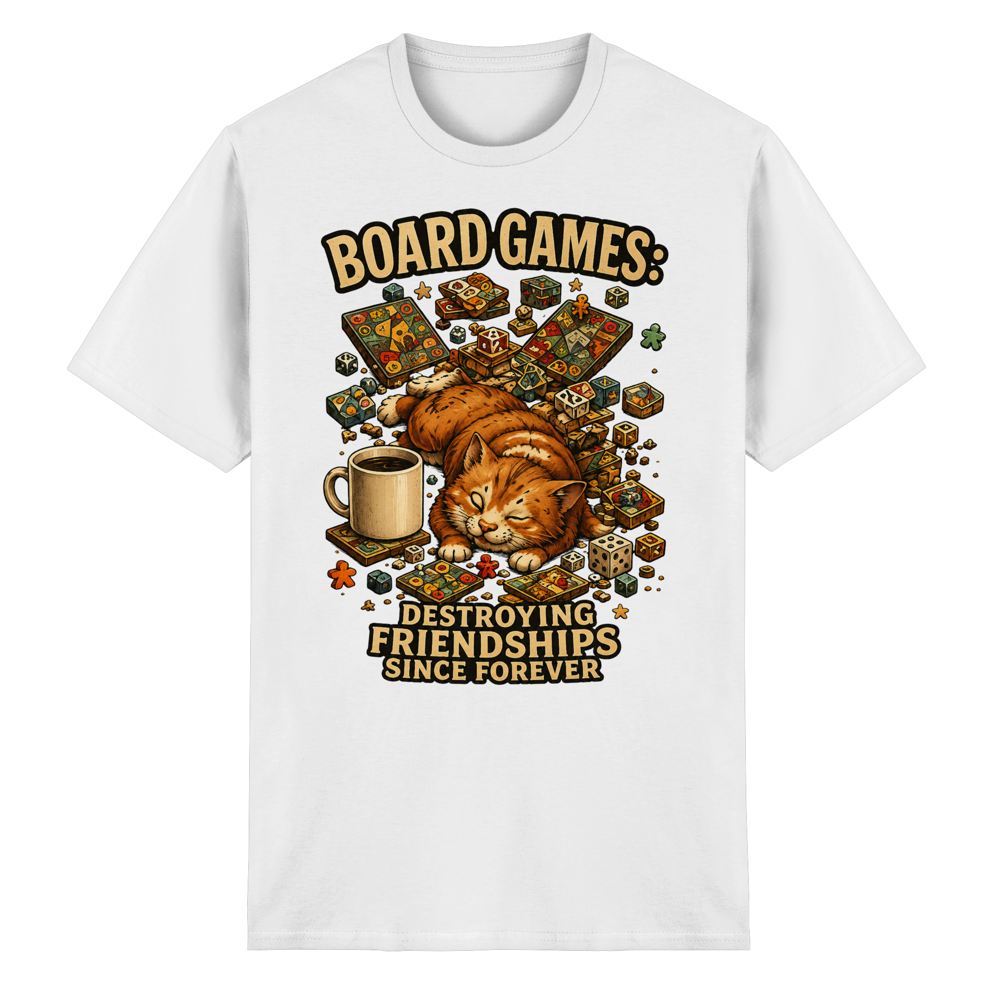 Board Games - Heavy Cotton T-Shirt