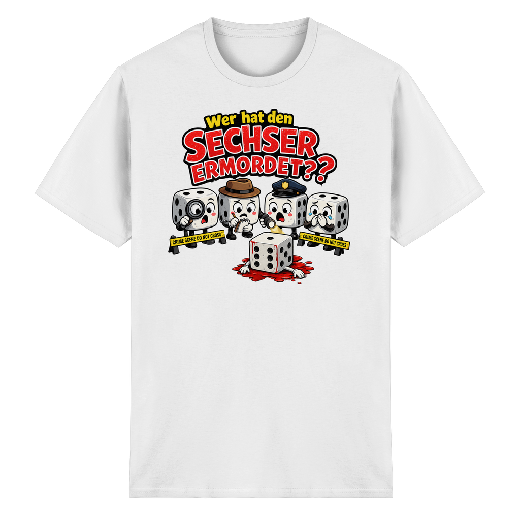 Wer hat den Sechser ermordet? - Heavy Cotton T-Shirt