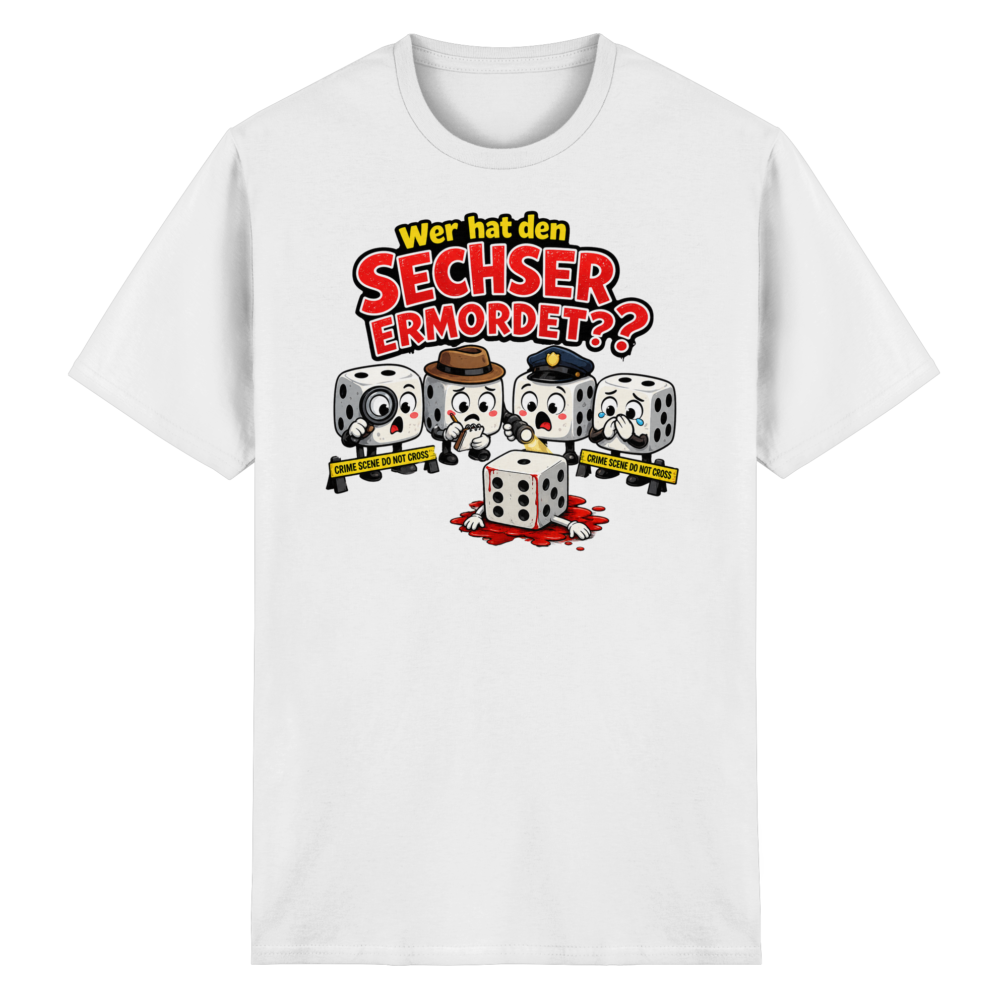 Wer hat den Sechser ermordet? - Heavy Cotton T-Shirt