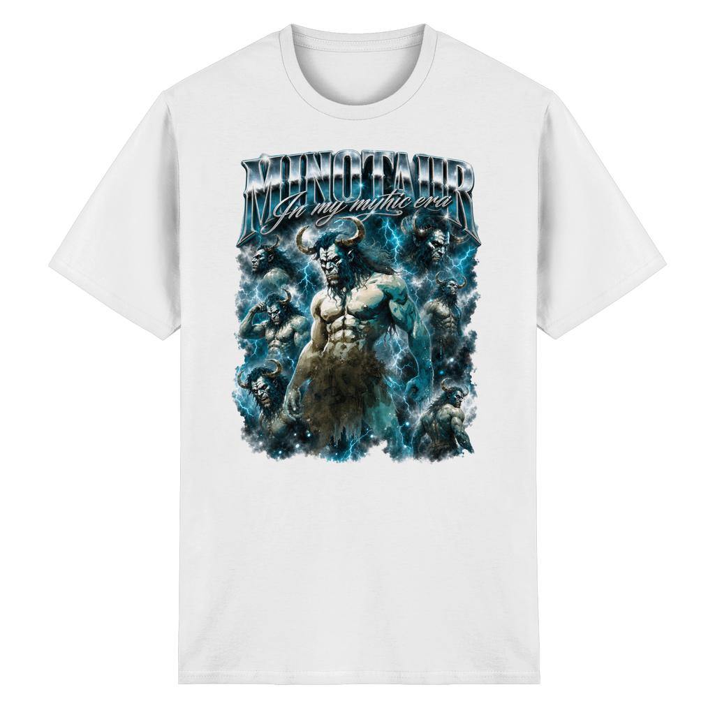 Minotaur in My Mythic Era - Heavy Cotton T-Shirt