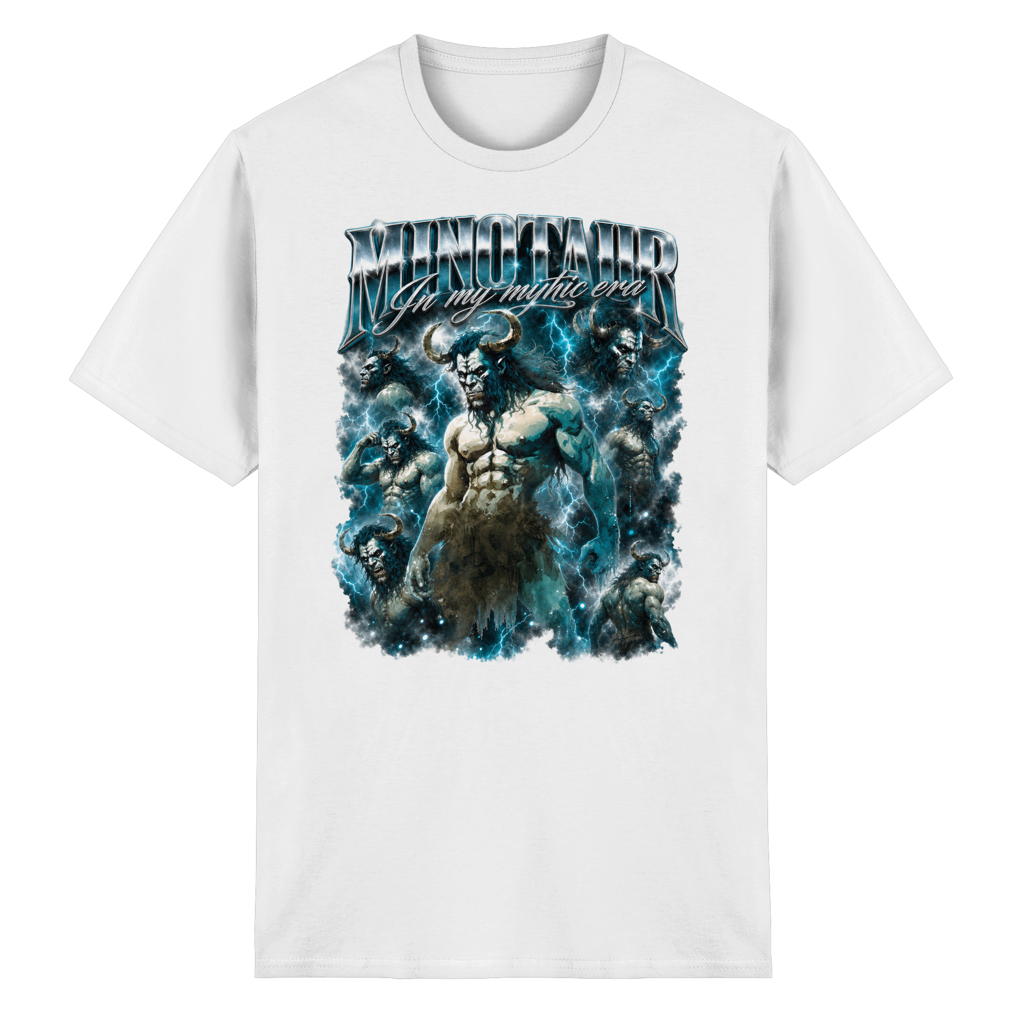 Minotaur in My Mythic Era - Heavy Cotton T-Shirt