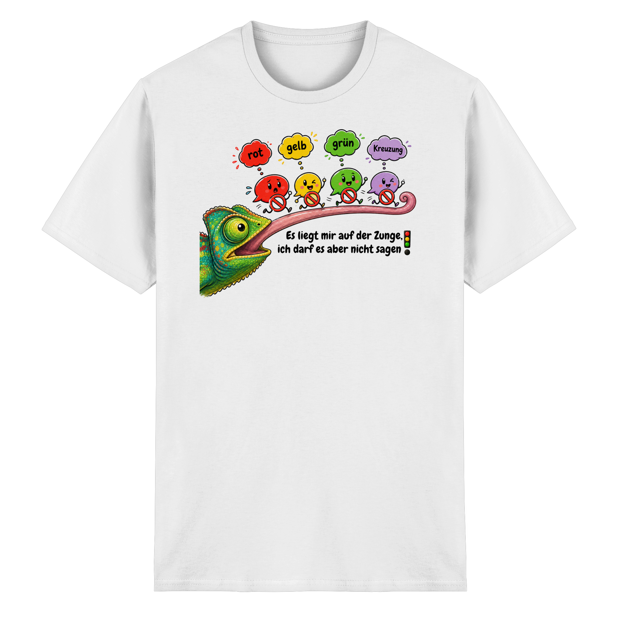 Wort-Chamäleon – Meister der Umschreibung - Heavy Cotton T-Shirt