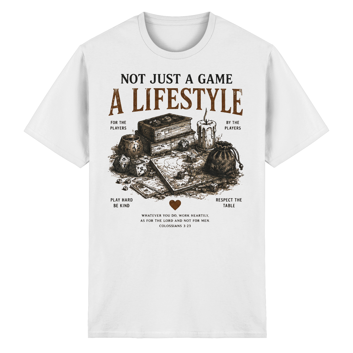 Not Just A Game - Heavy Cotton T-Shirt