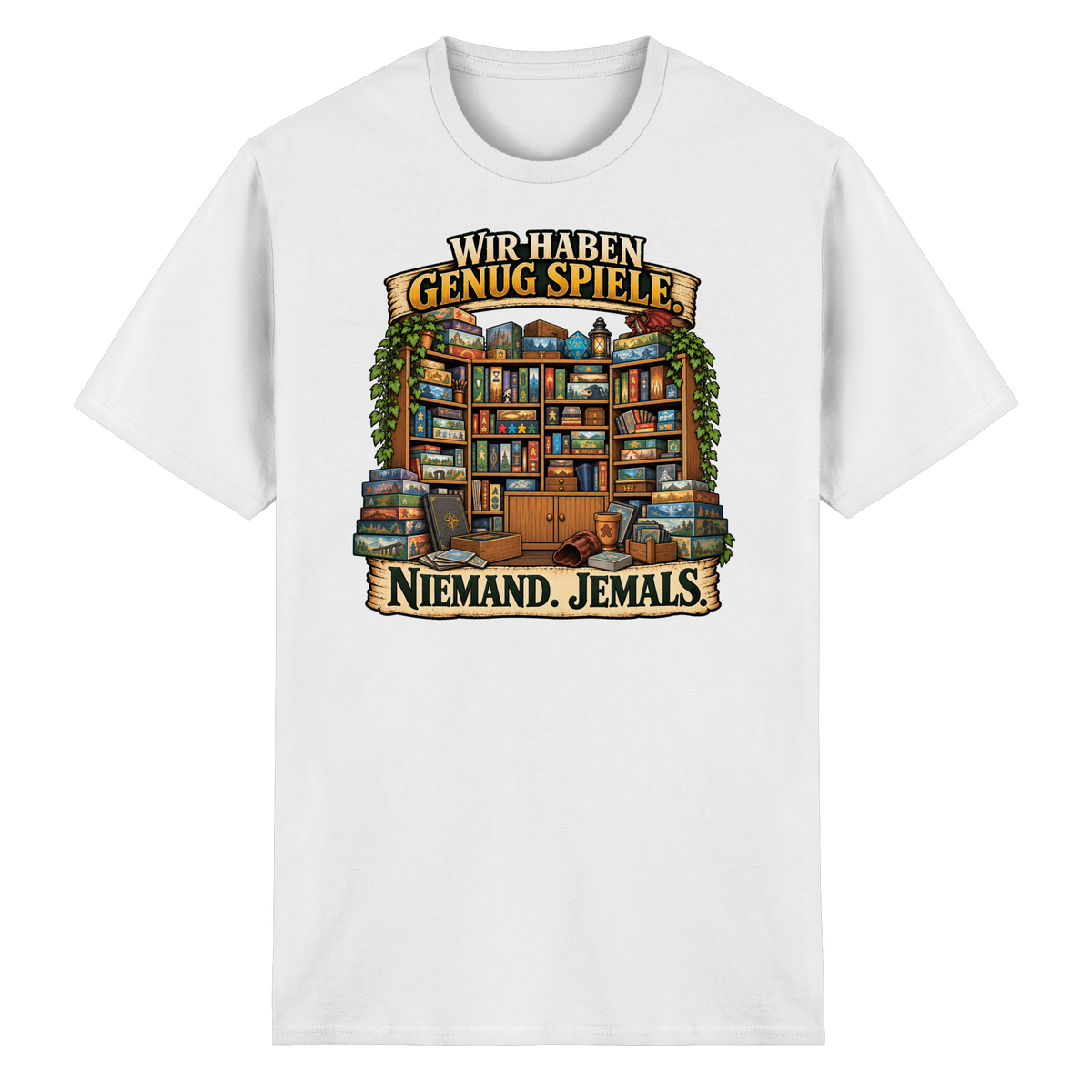 Wir haben genug Spiele - Heavy Cotton T-Shirt
