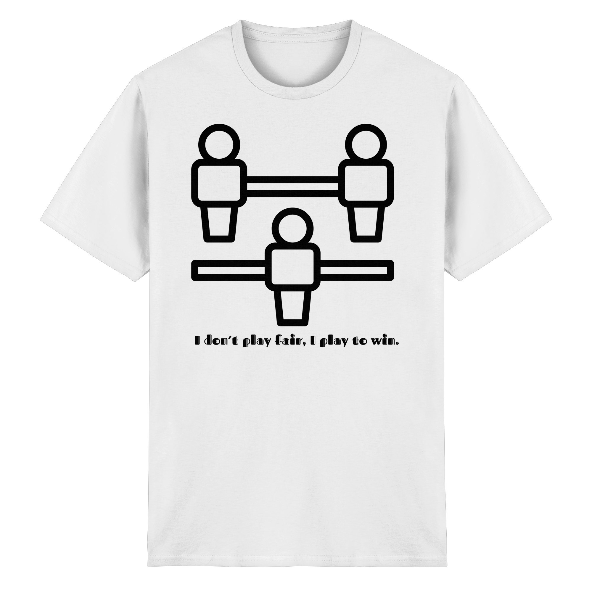 I Don't Play Fair, I Play to Win - Heavy Cotton T-Shirt