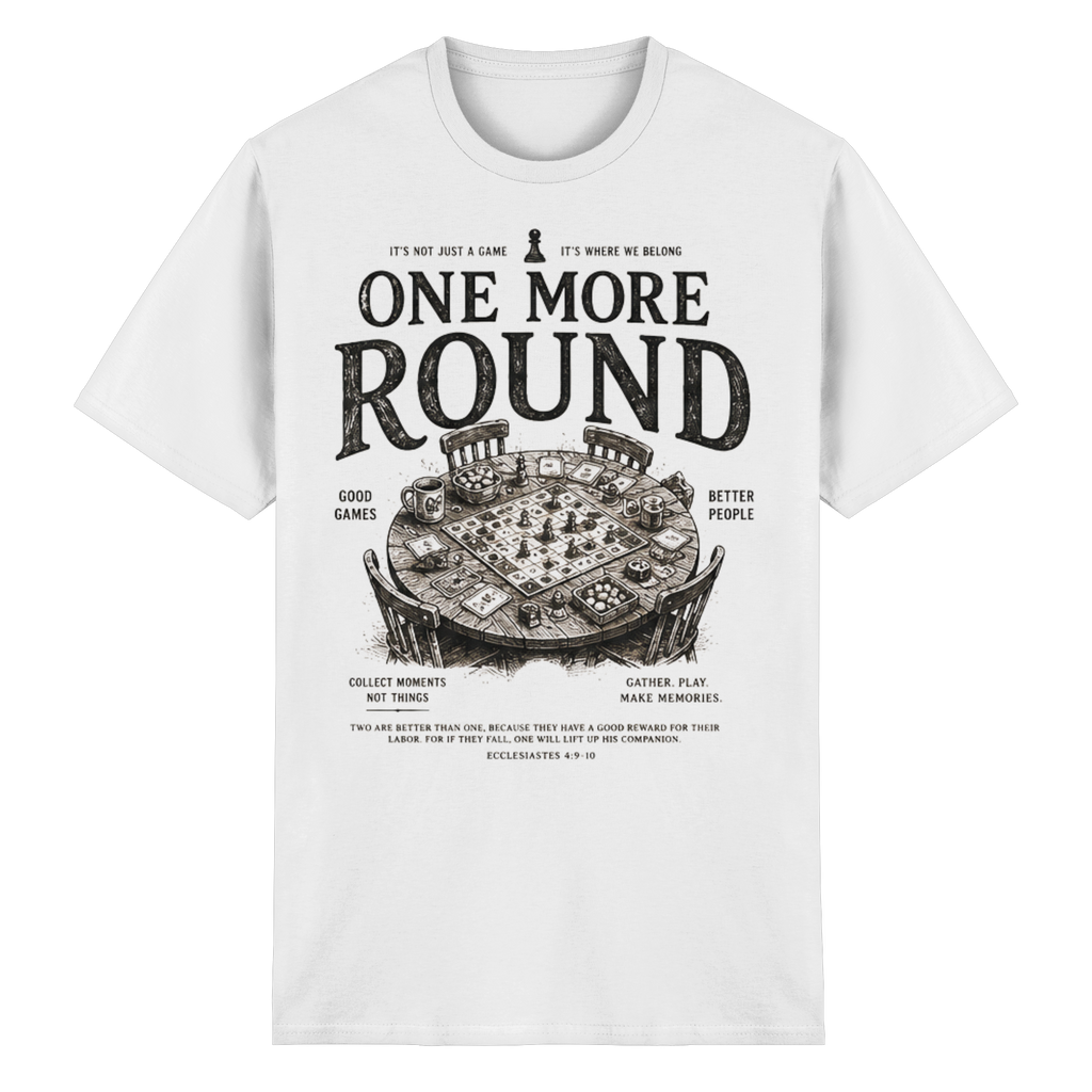 One More Round - Heavy Cotton T-Shirt