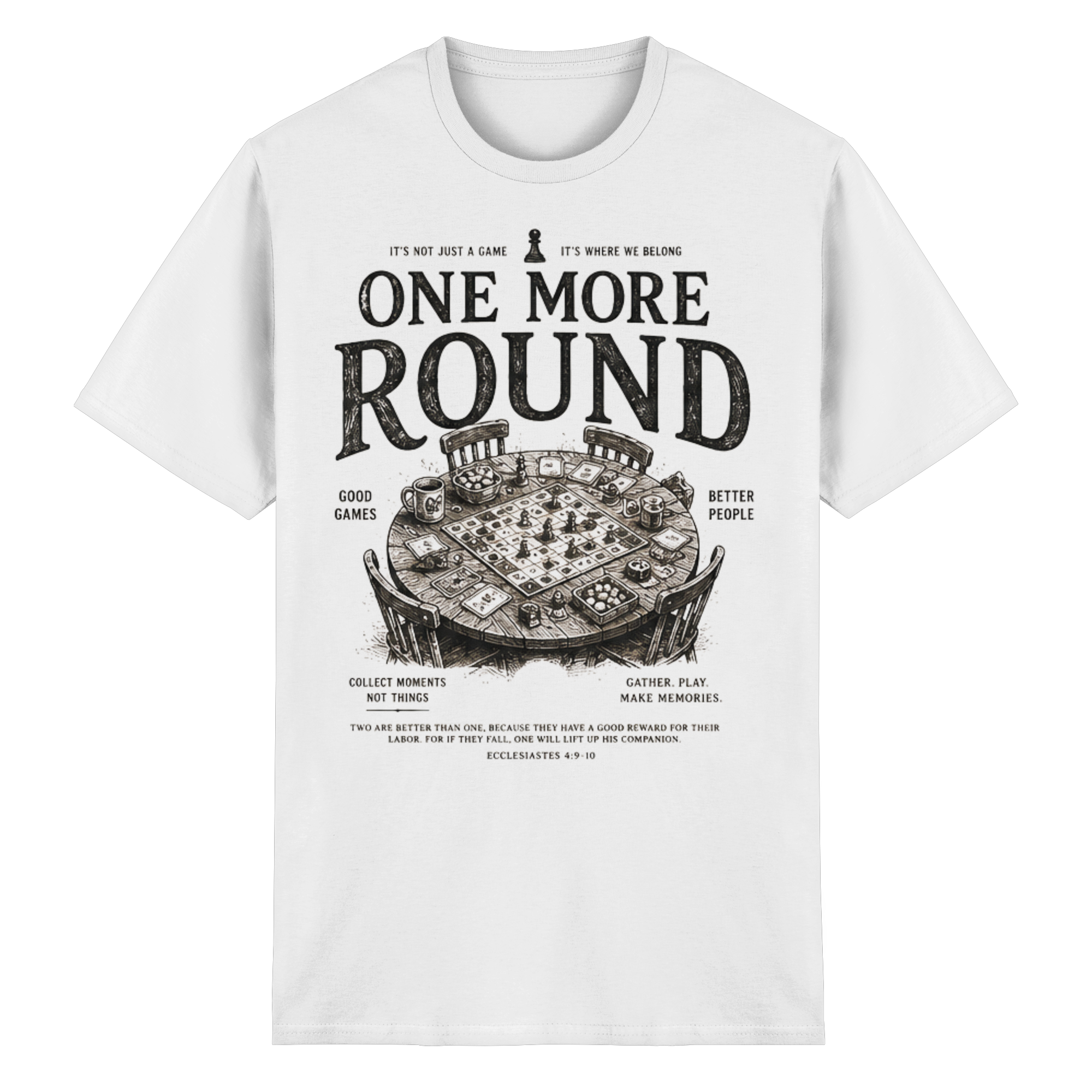 One More Round - Heavy Cotton T-Shirt