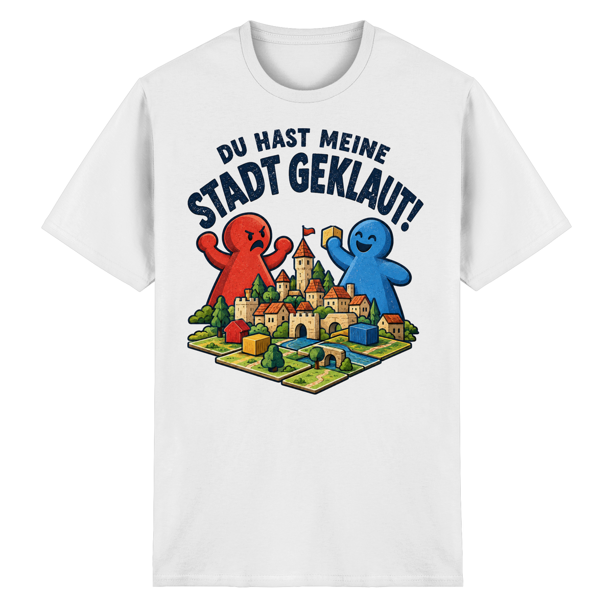 Stadtmauer der Freundschaft - Heavy Cotton T-Shirt