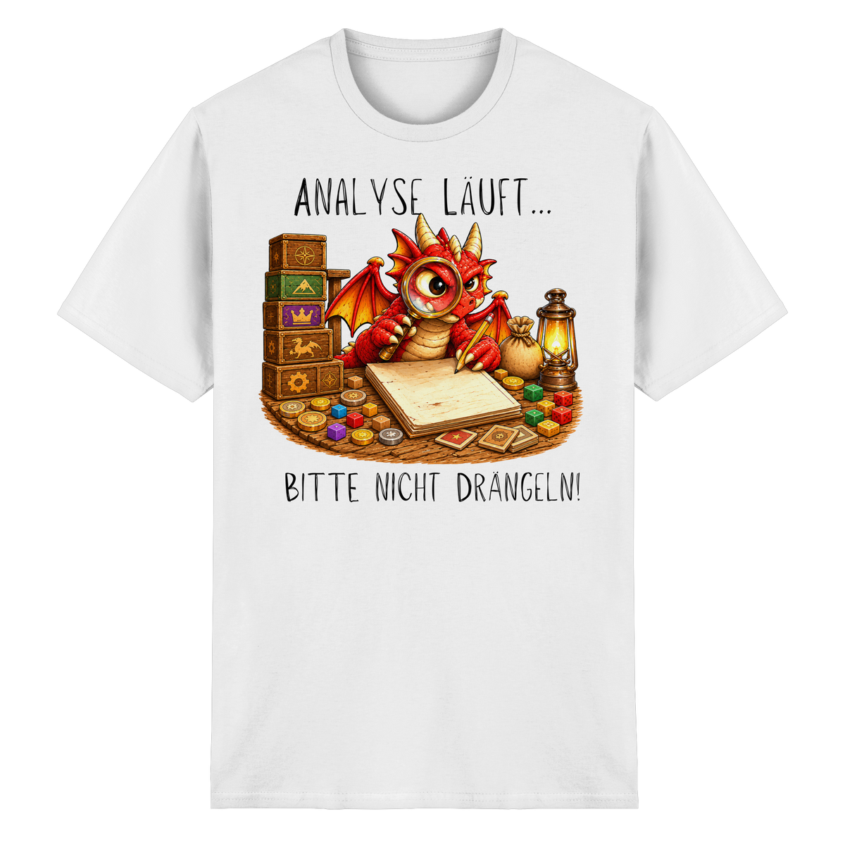 Analyse läuft. Bitte nicht drängeln. - Heavy Cotton T-Shirt