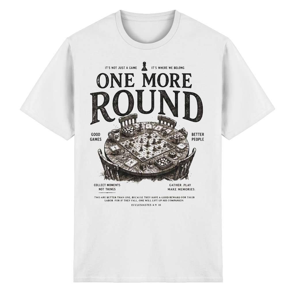 One More Round - Heavy Cotton T-Shirt