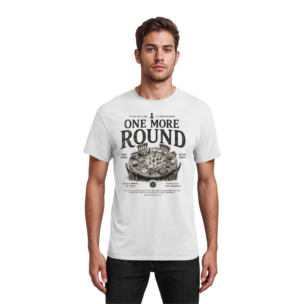 One More Round - Heavy Cotton T-Shirt