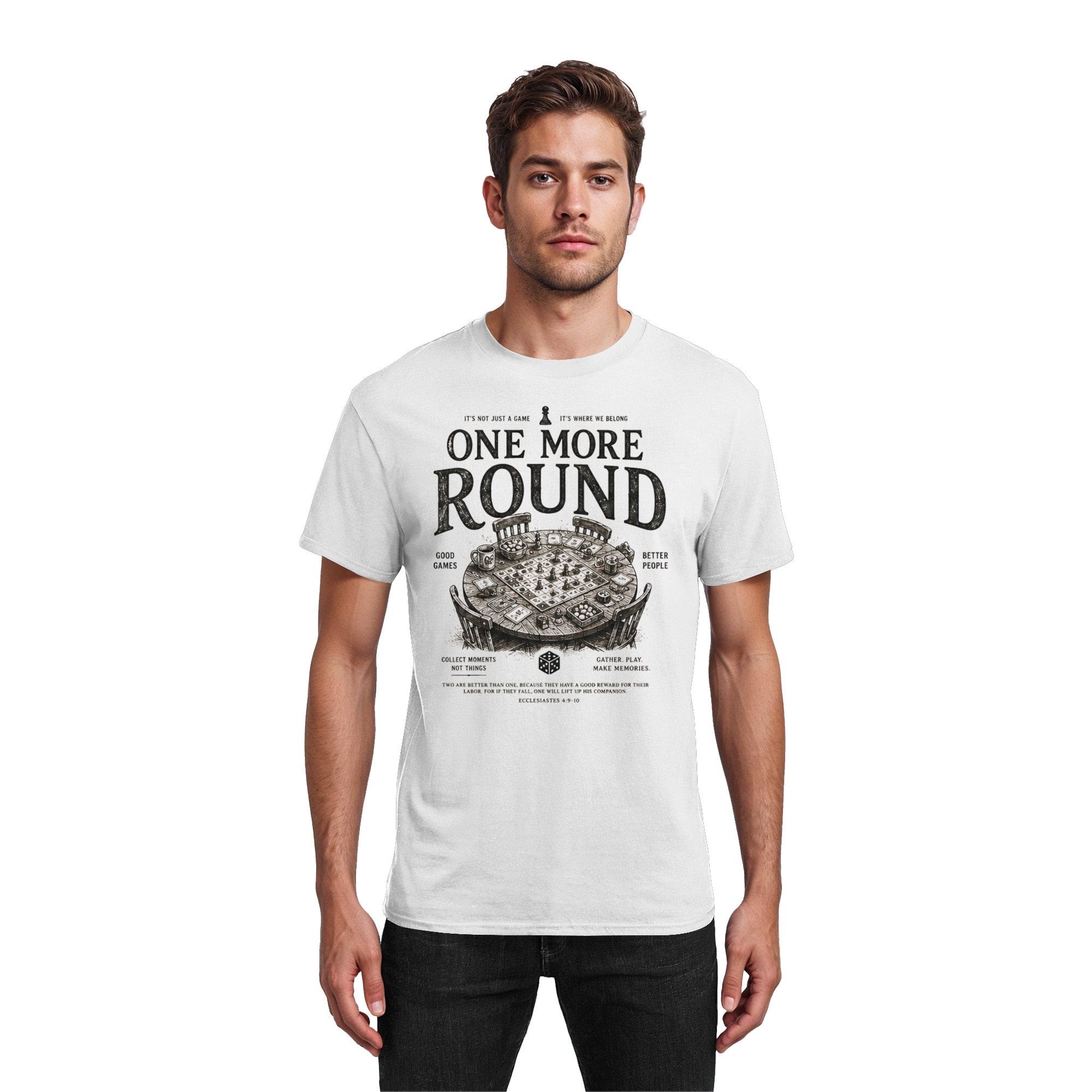 One More Round - Heavy Cotton T-Shirt