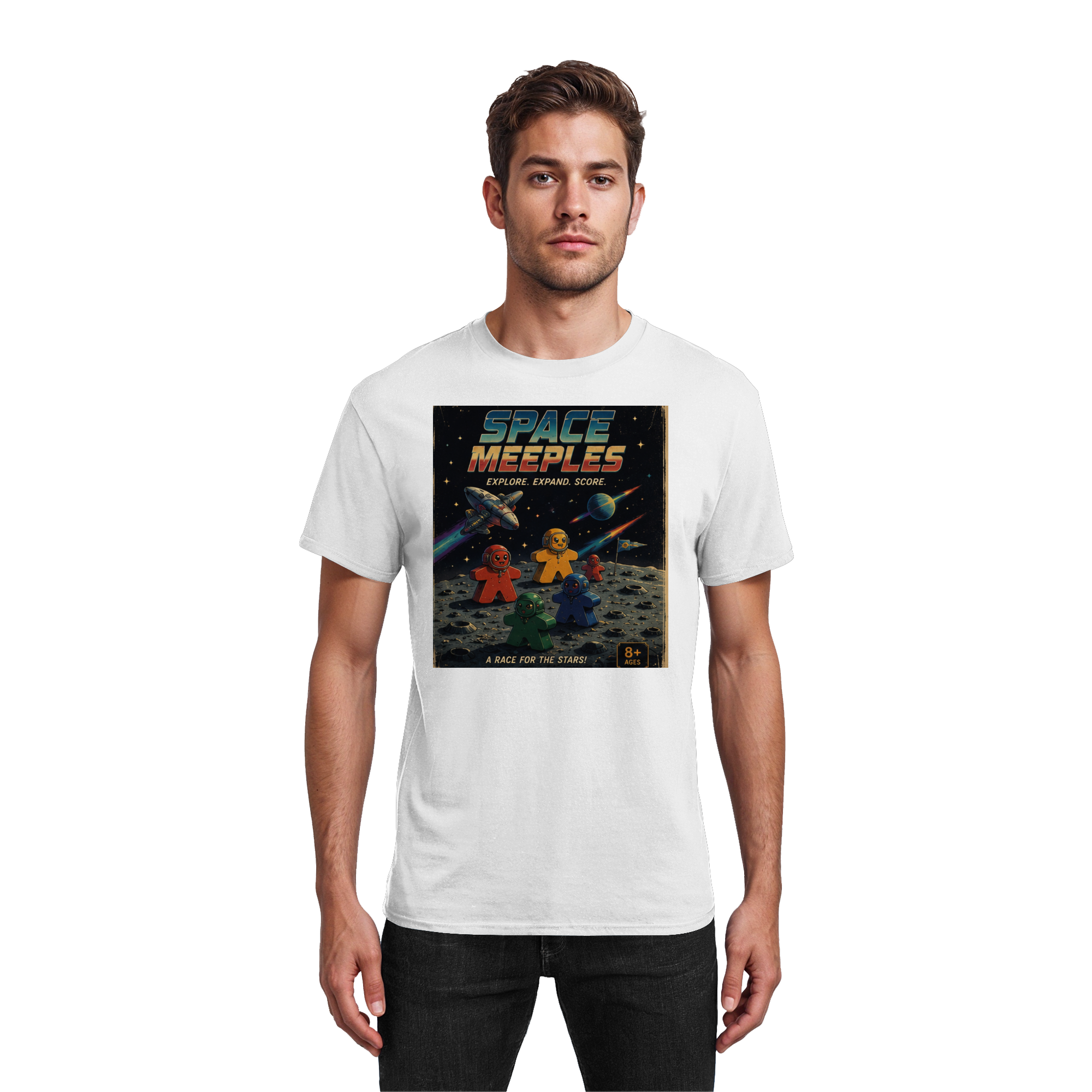 Space Maples - Heavy Cotton T-Shirt