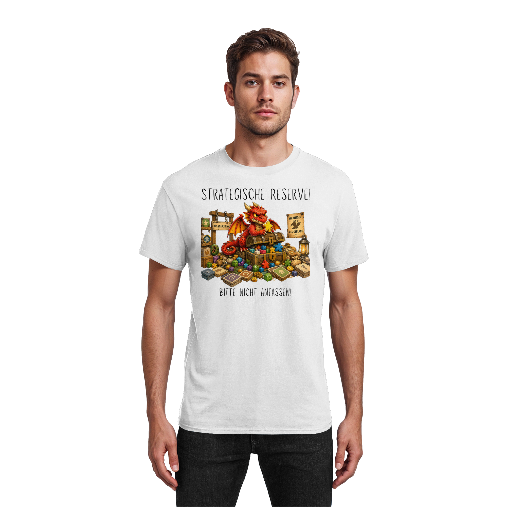 Hände weg von meinen Ressourcen - Heavy Cotton T-Shirt