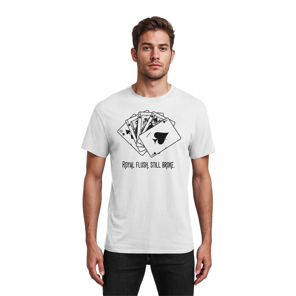 Ace Up My Sleeve - Heavy Cotton T-Shirt