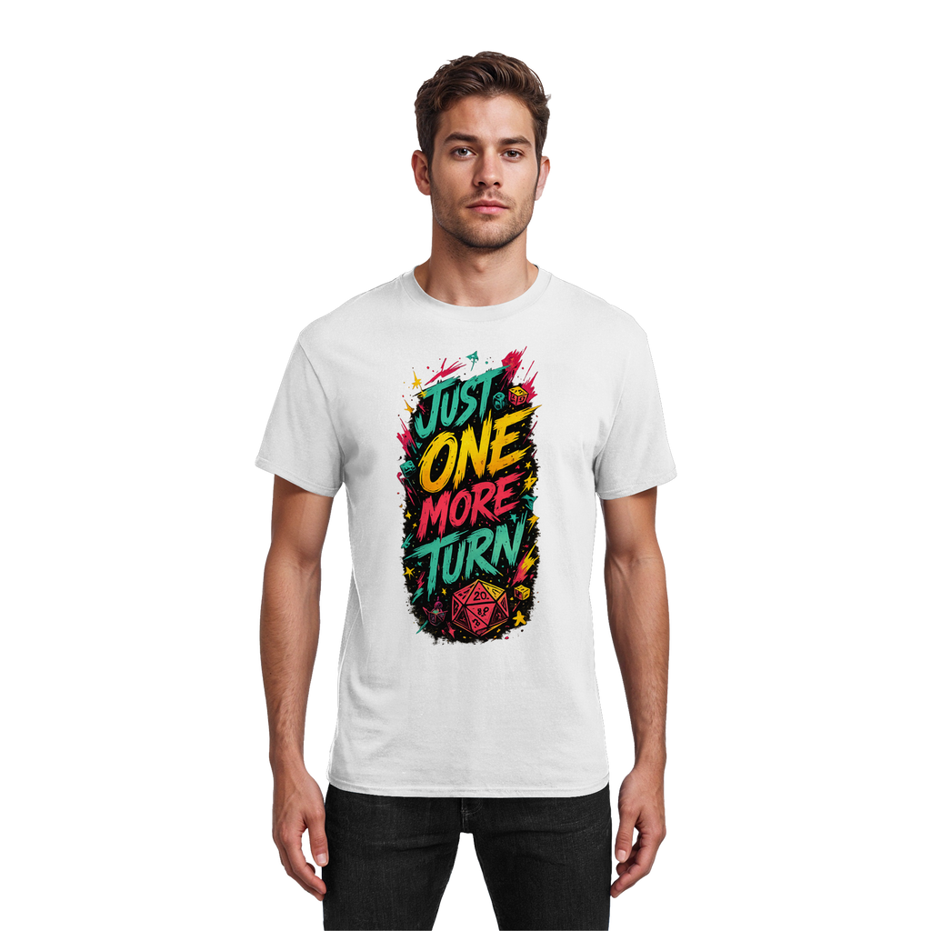 Just One More Turn! - Heavy Cotton T-Shirt