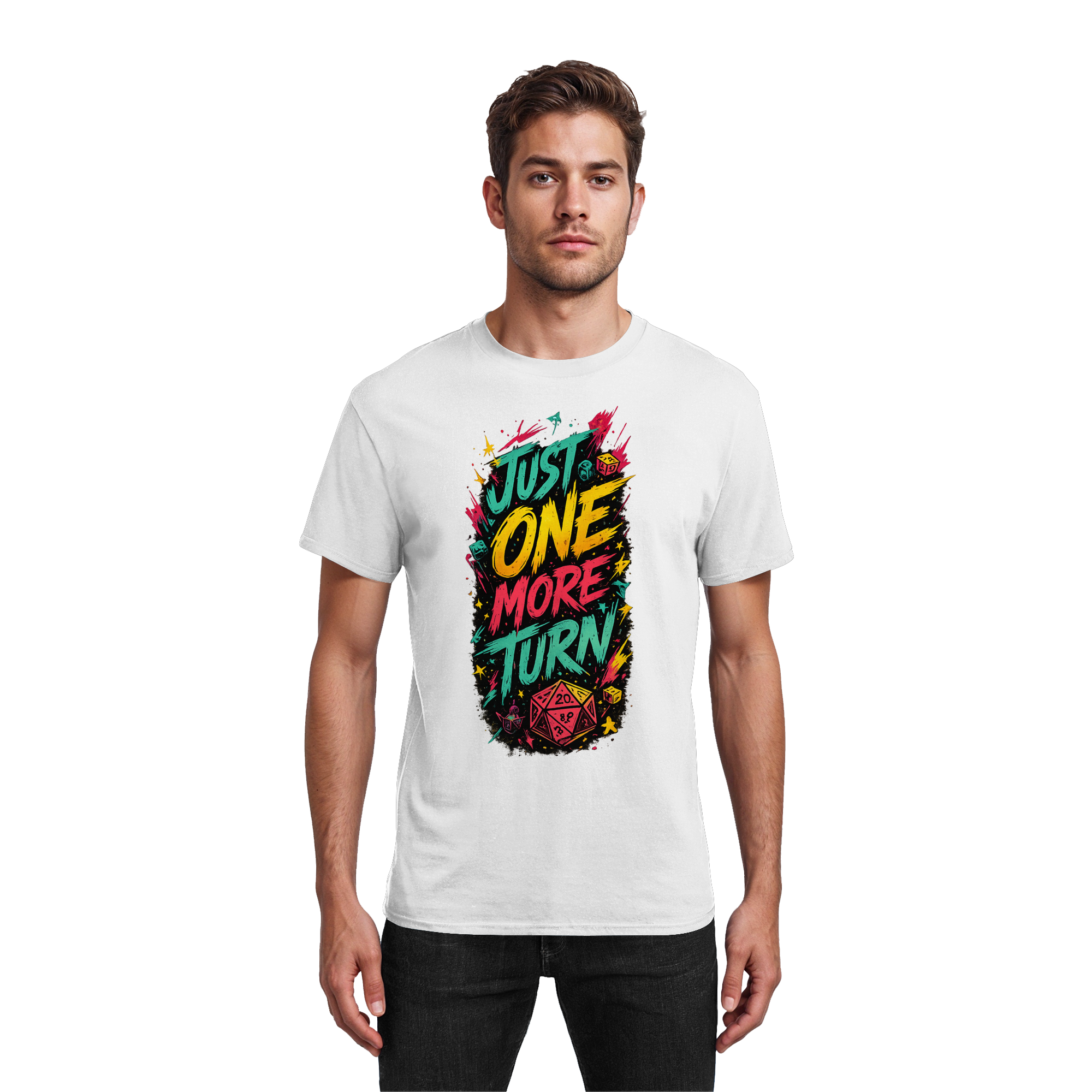 Just One More Turn! - Heavy Cotton T-Shirt