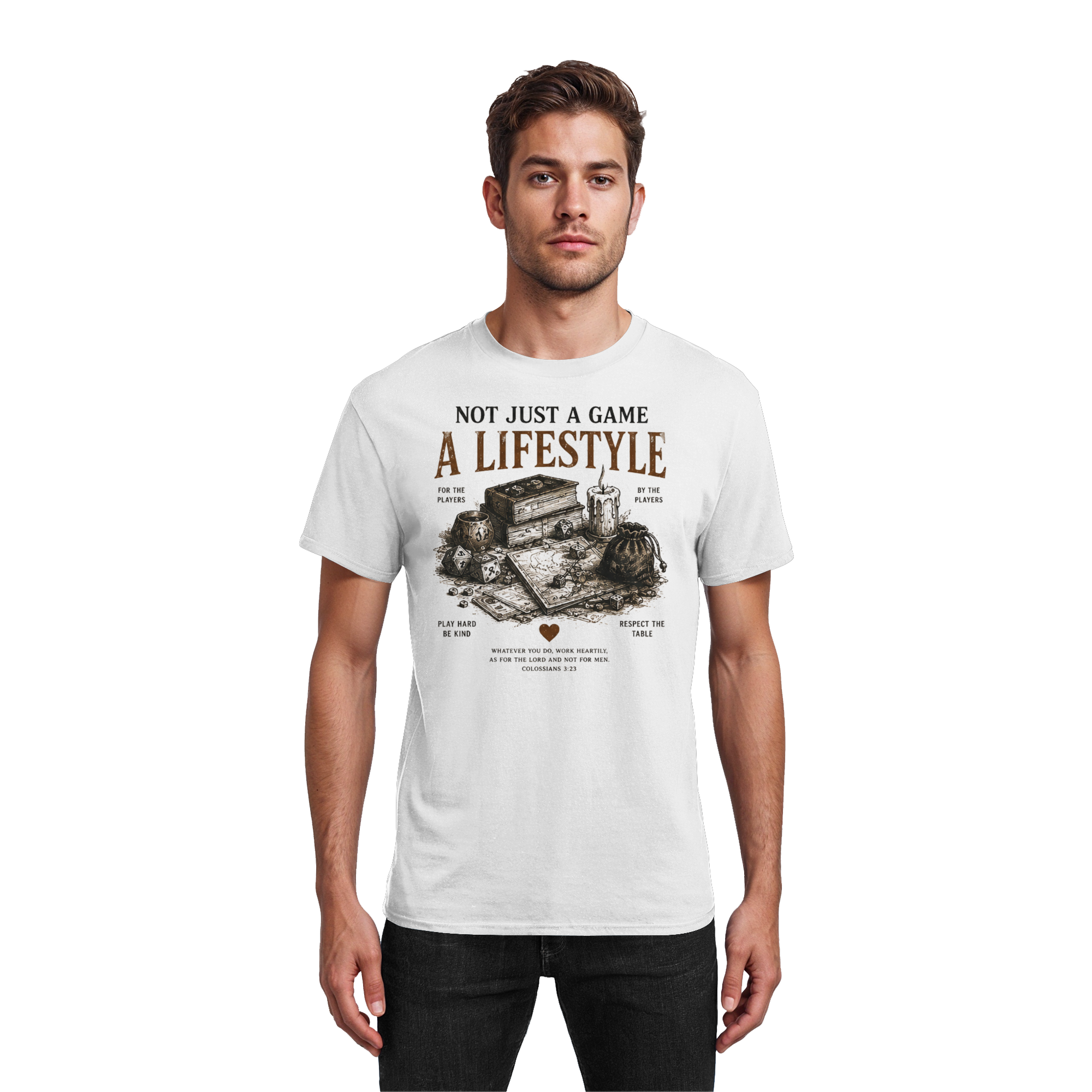 Not Just A Game - Heavy Cotton T-Shirt