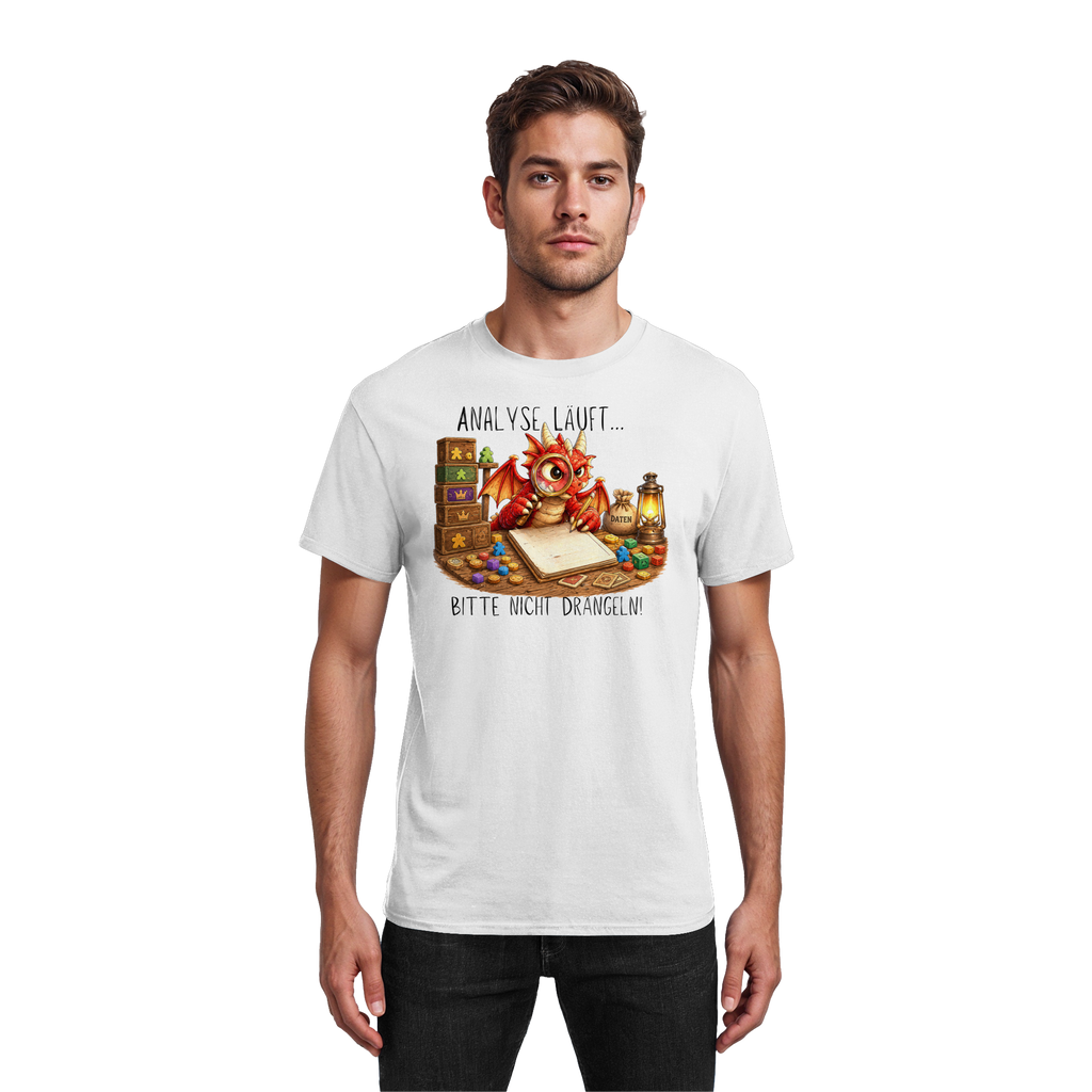 Analyse läuft. Bitte nicht drängeln. - Heavy Cotton T-Shirt