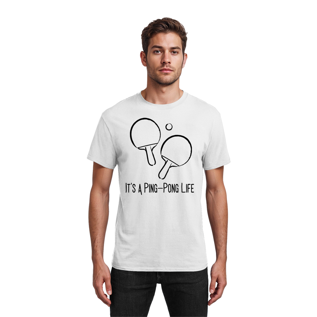 It's a Ping-Pong Life - Heavy Cotton T-Shirt