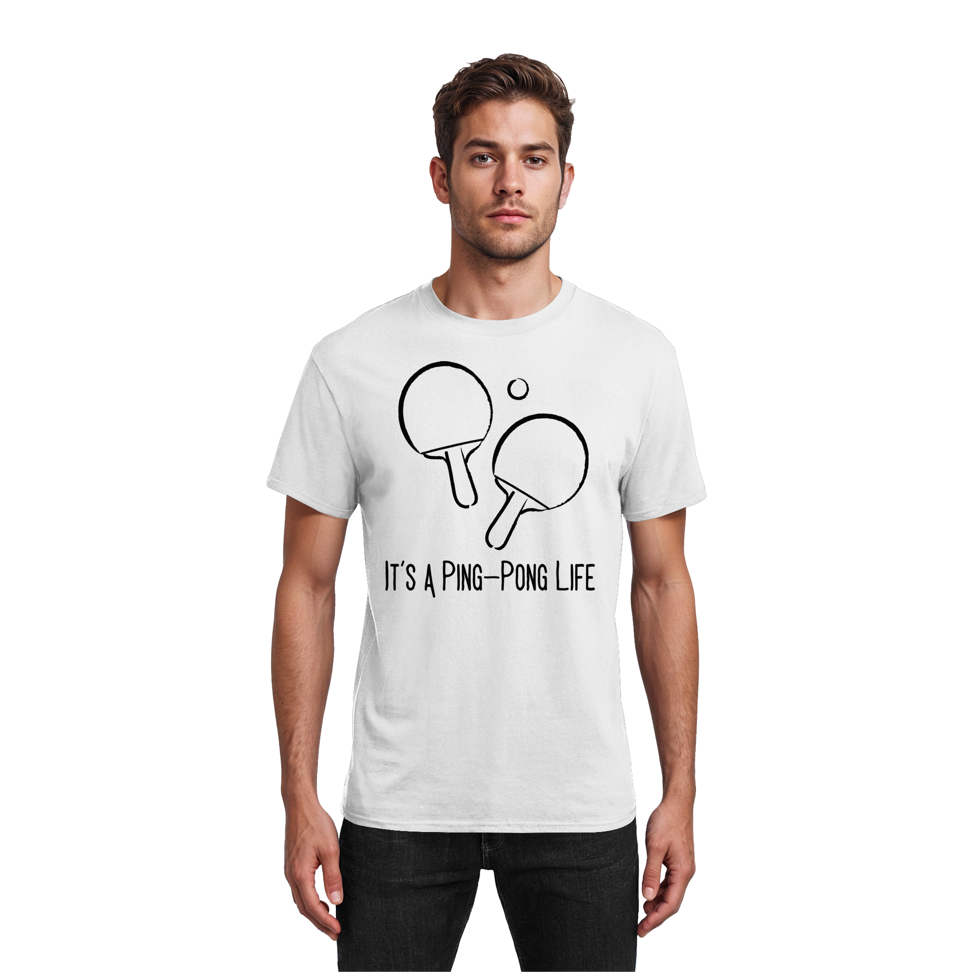 It's a Ping-Pong Life - Heavy Cotton T-Shirt