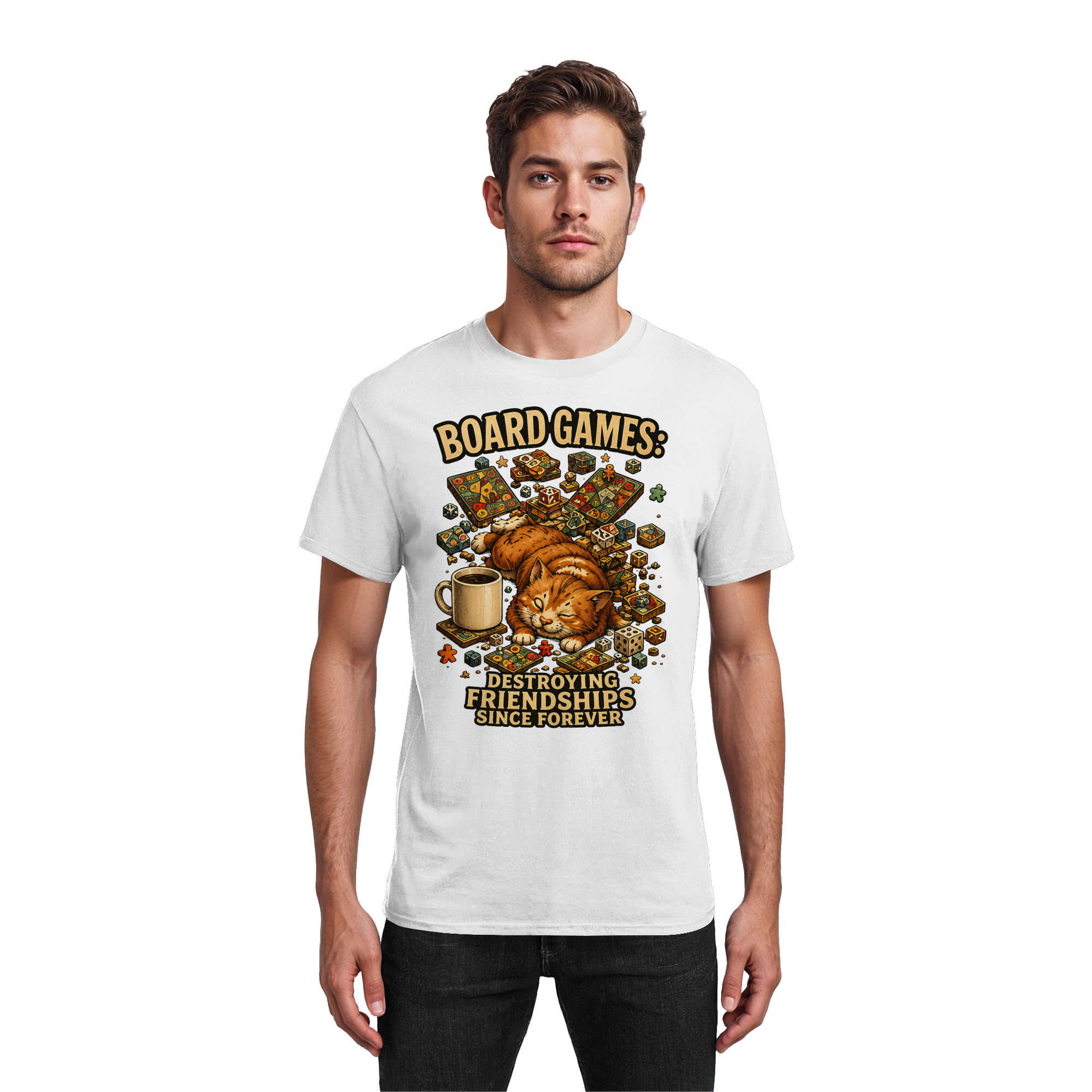 Board Games - Heavy Cotton T-Shirt