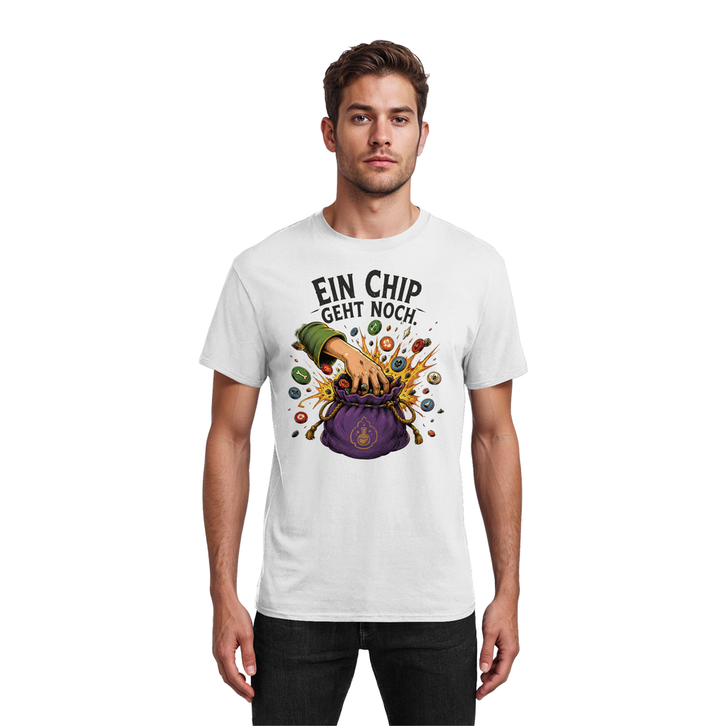 Ein Chip geht noch - Heavy Cotton T-Shirt
