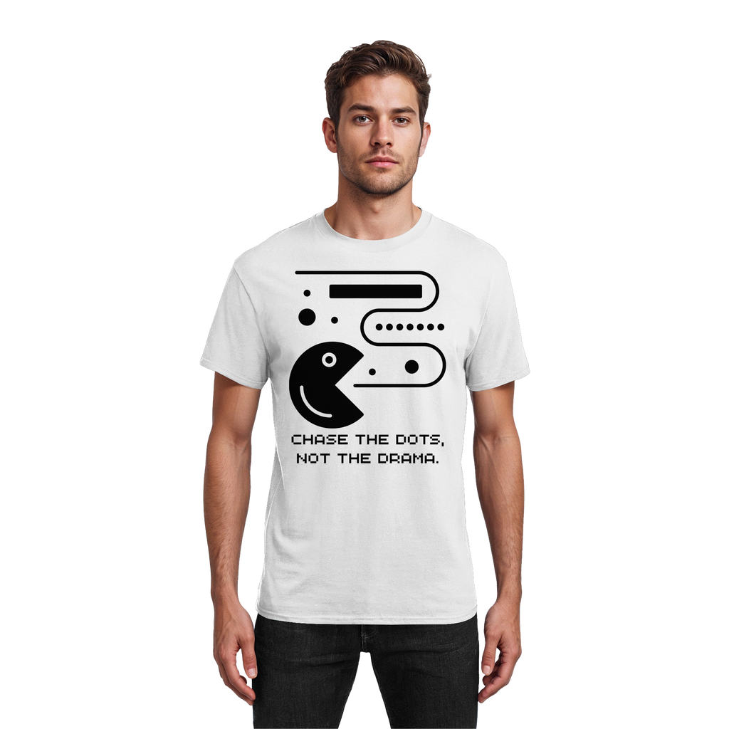 Chase the Dots, Not the Drama - Heavy Cotton T-Shirt
