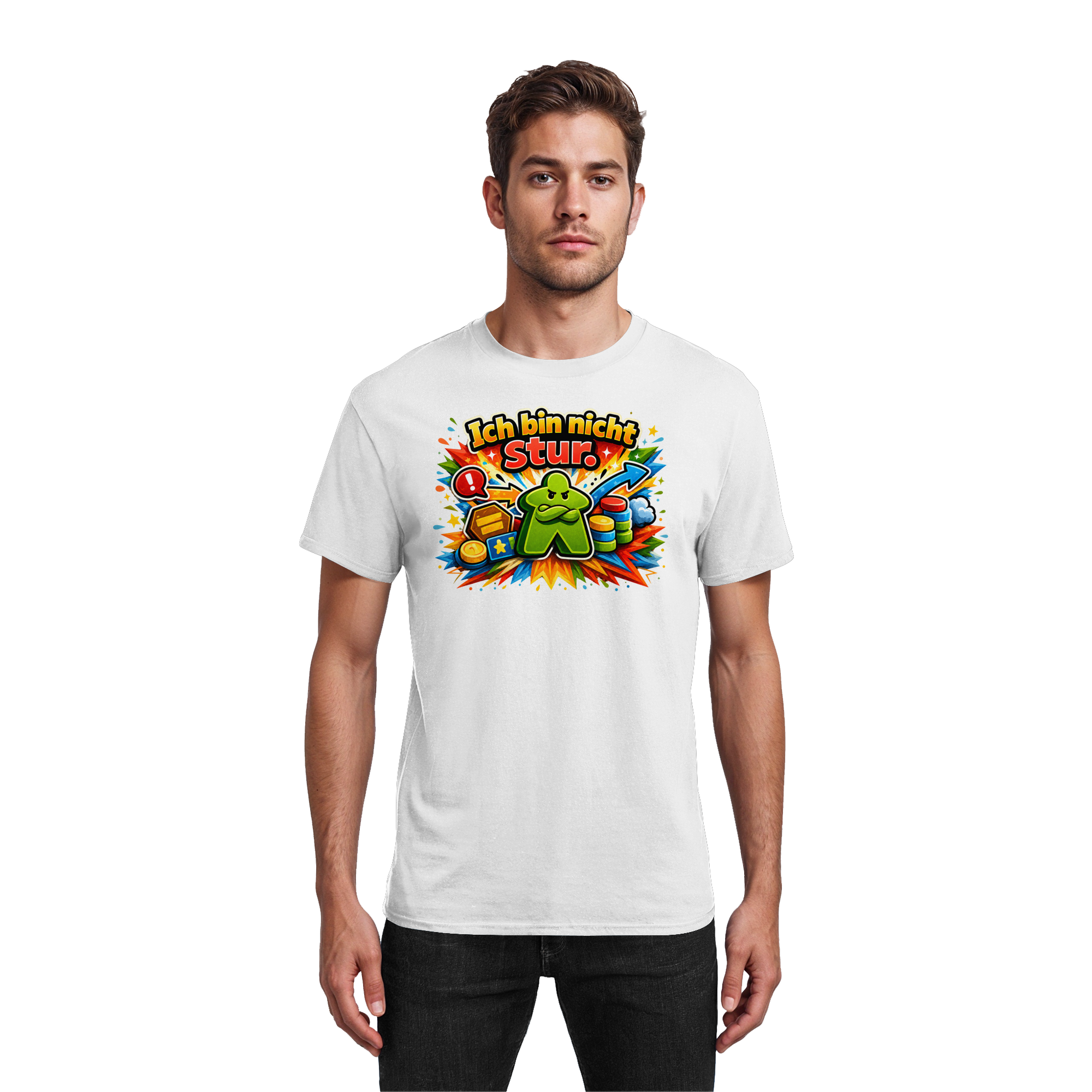 Ich bin nicht stur. - Heavy Cotton T-Shirt