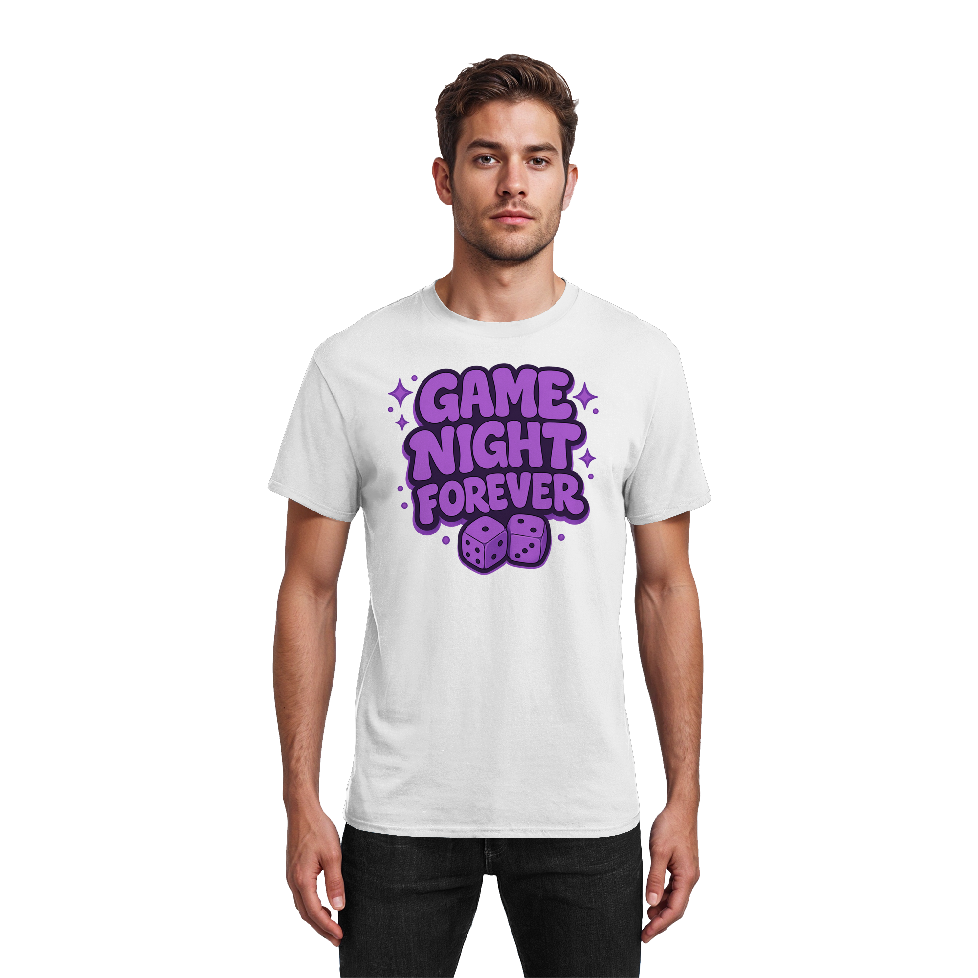 Game Night Forever! - Heavy Cotton T-Shirt
