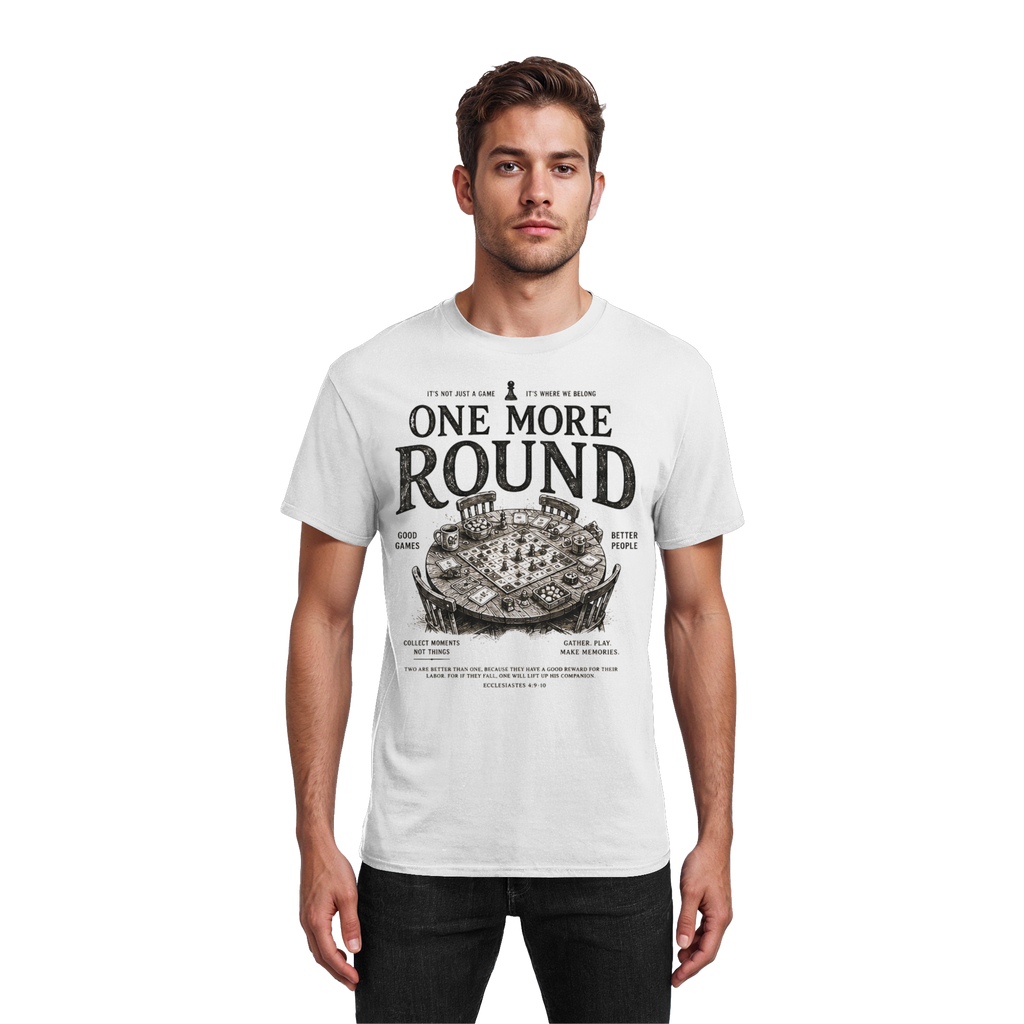 One More Round - Heavy Cotton T-Shirt