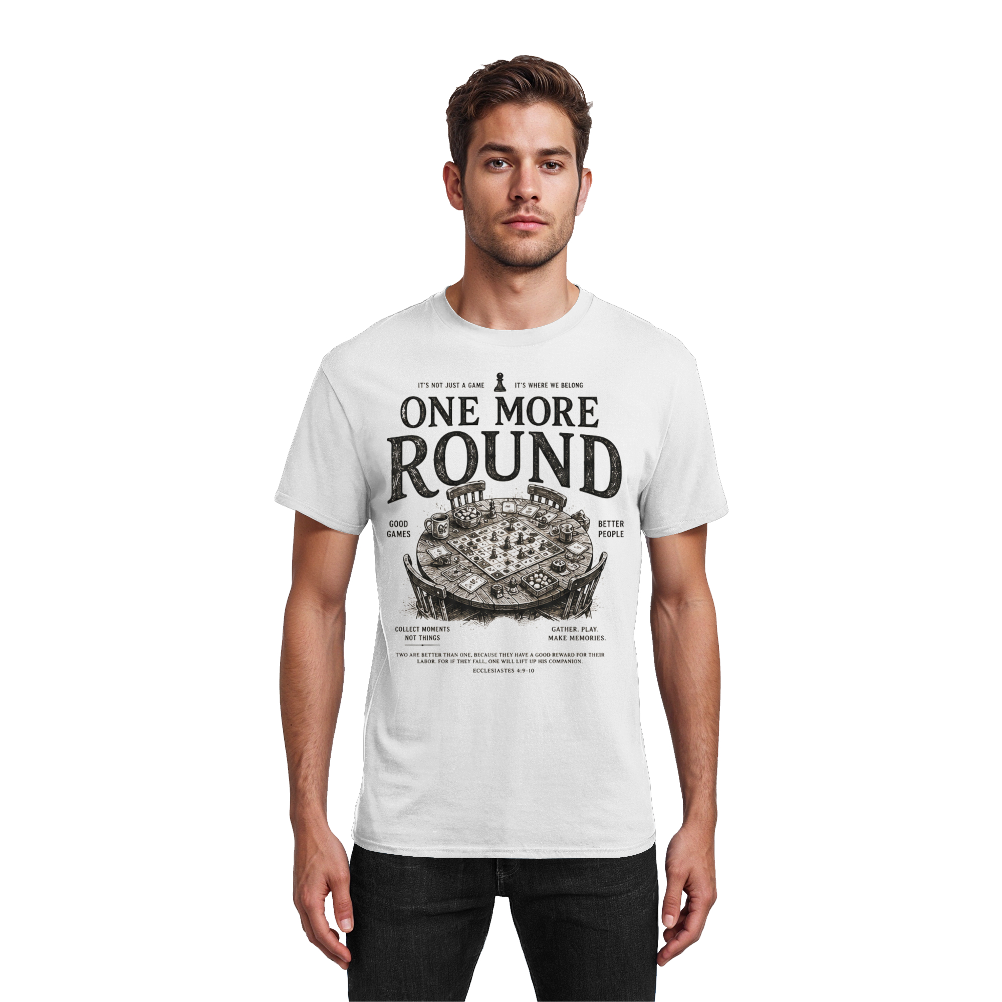 One More Round - Heavy Cotton T-Shirt