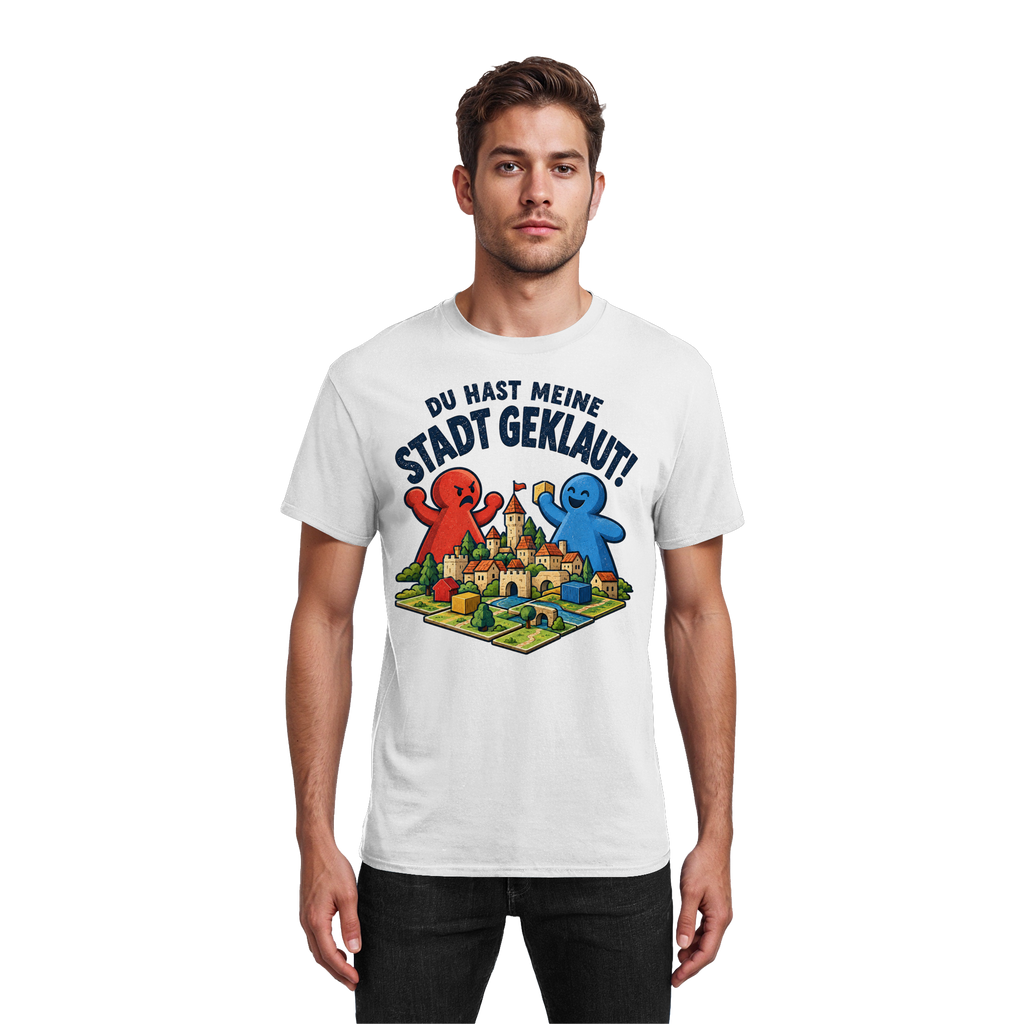 Stadtmauer der Freundschaft - Heavy Cotton T-Shirt