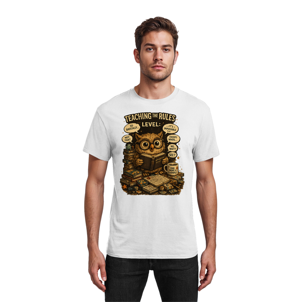 Teaching The Rules - Heavy Cotton T-Shirt