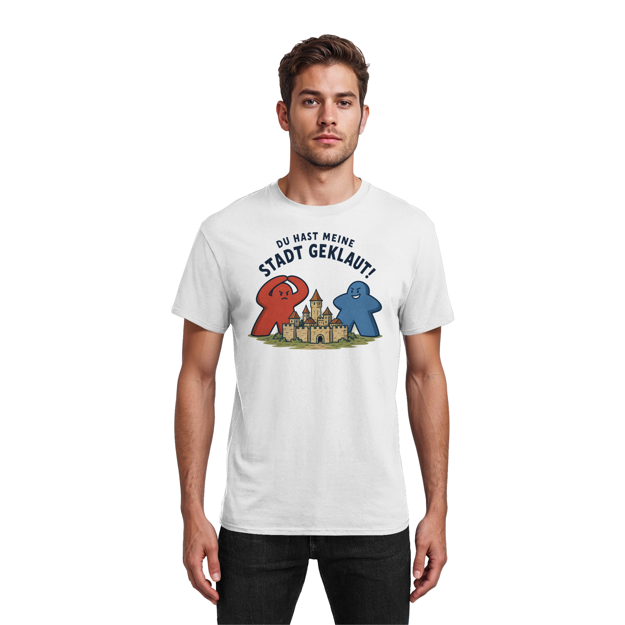 Stadtmauer der Freundschaft - Heavy Cotton T-Shirt