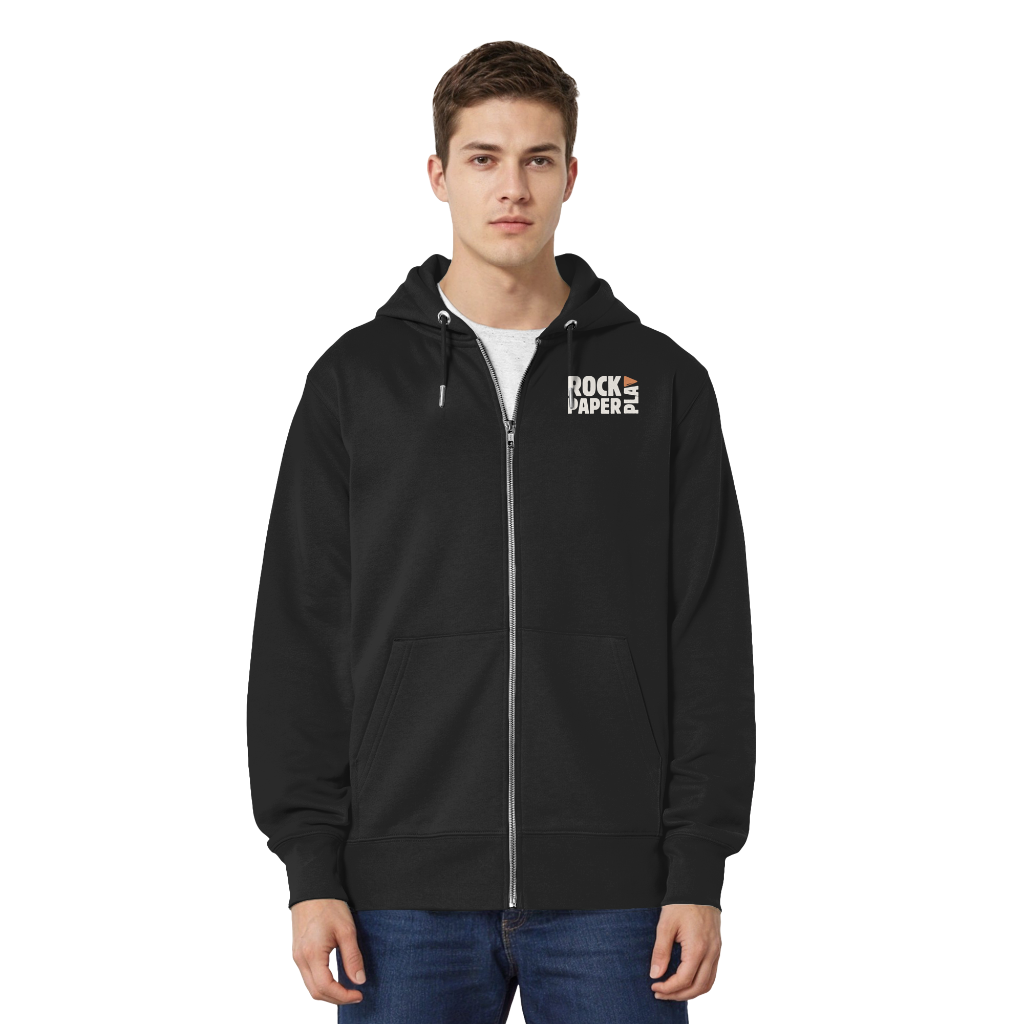 Good Games Only - unisex Zipper aus Bio-Baumwolle